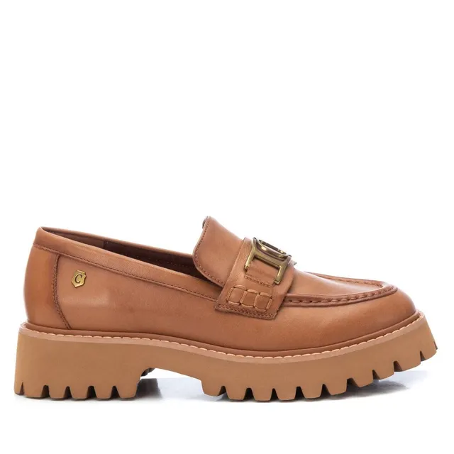 Carmela 16087903 mocassin femme marron cuir