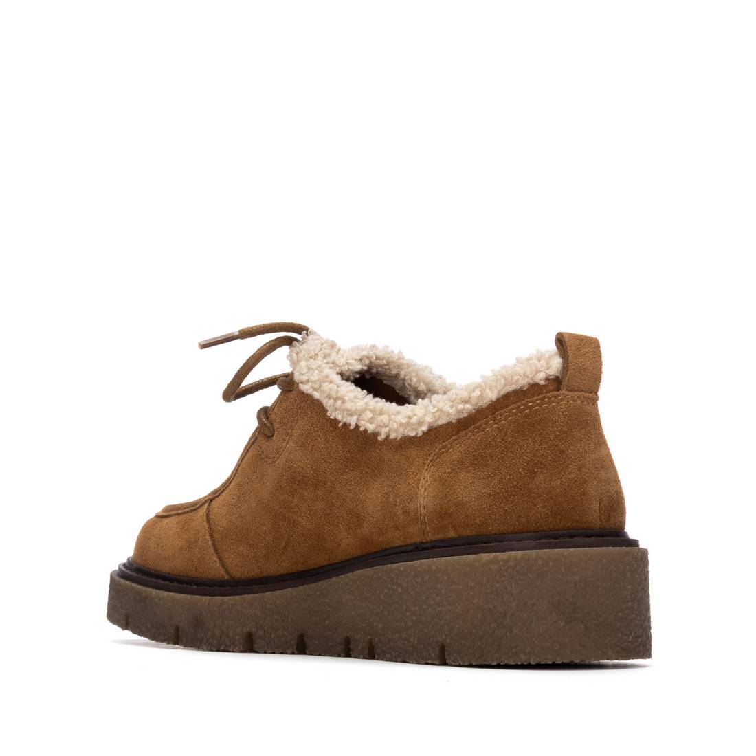 Carmela 162669 16266902 chaussure camel lacets