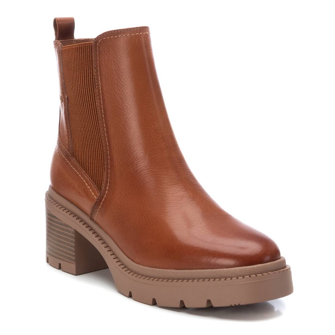 Carmela 16191501 bottines femme marron cuir talon