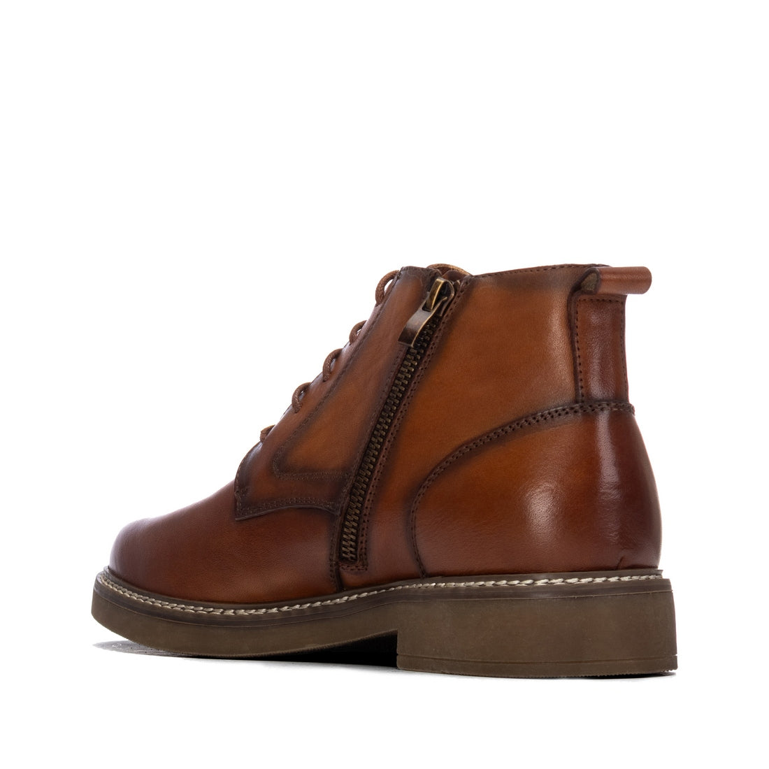 Carmela 16420201 bottines homme cuir camel
