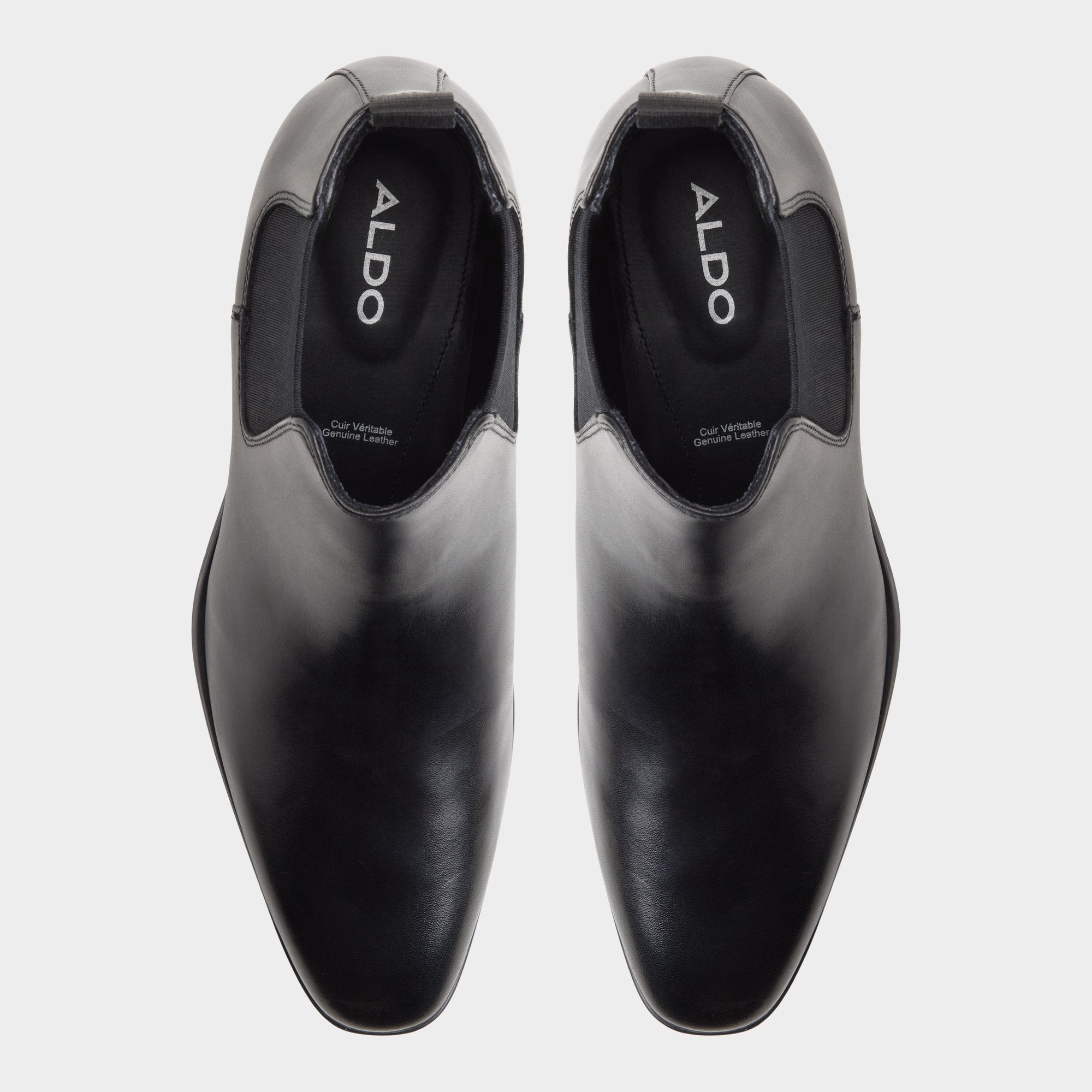 ALDO Fionno boots noires cuir véritable