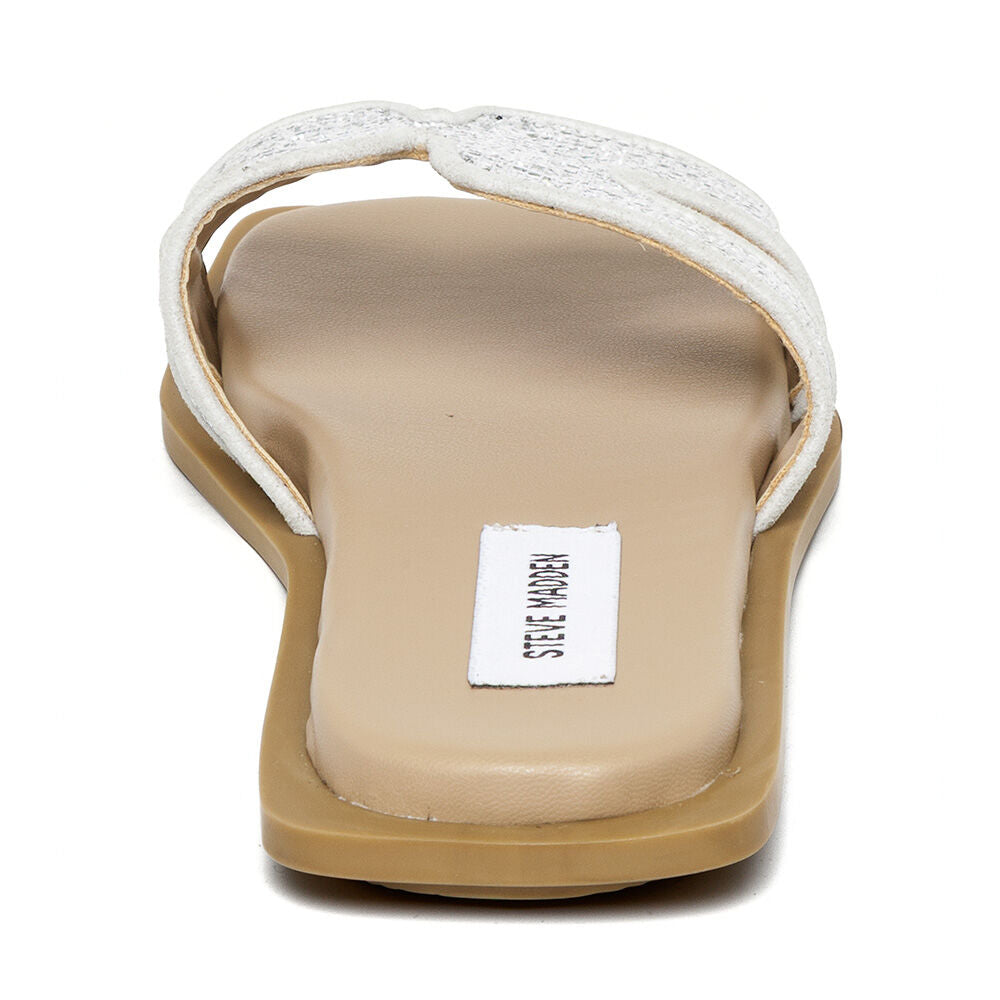 Steve Madden Sofia mules argent pailleté synthétique