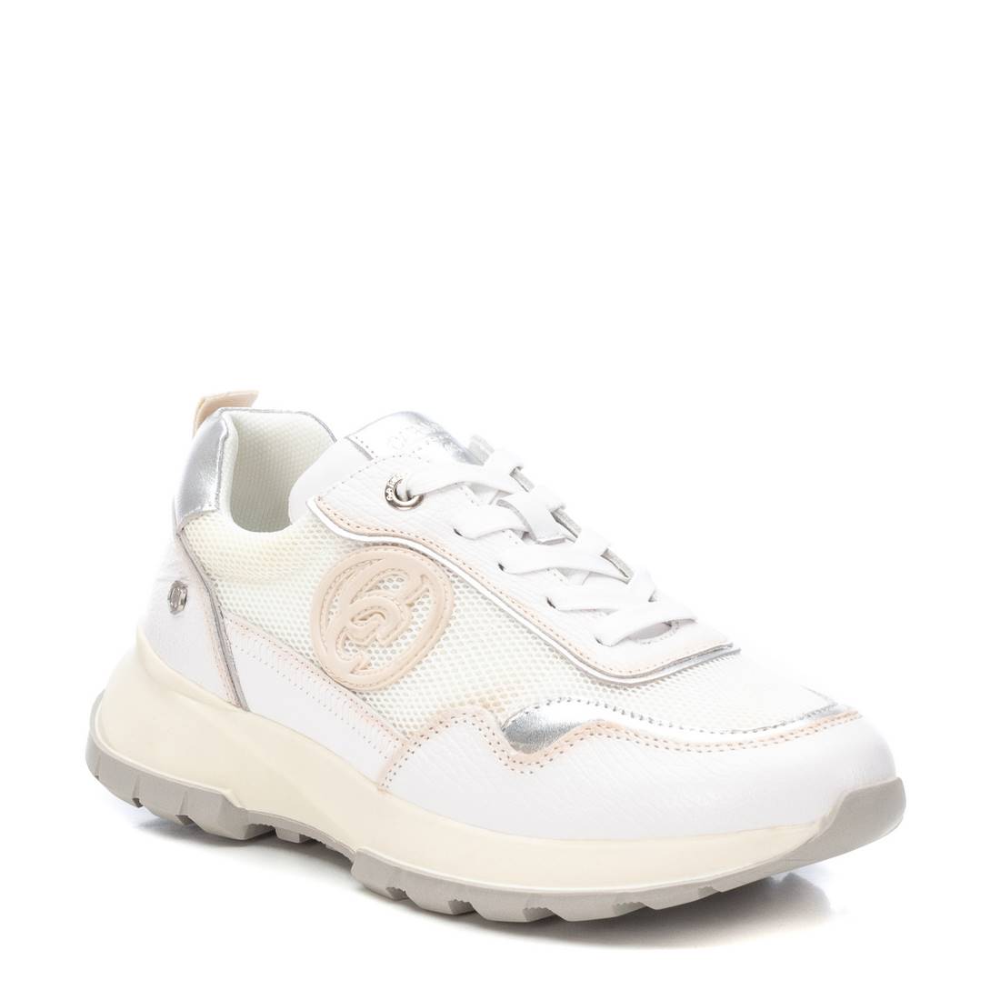Carmela 16146902 sneaker cuir blanc à lacets