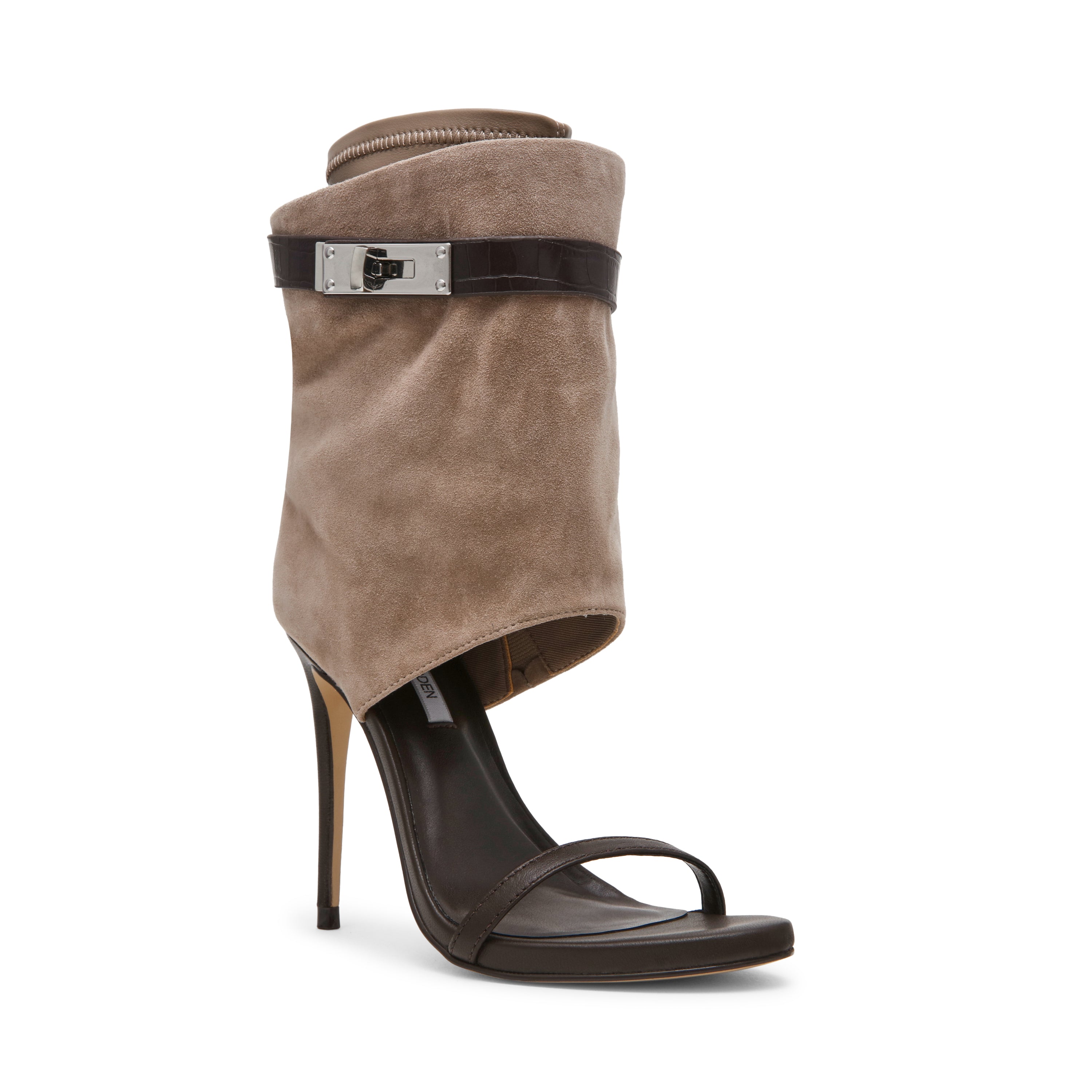 Steve Madden Cosmic Sandal sandales talon 10 cm taupe
