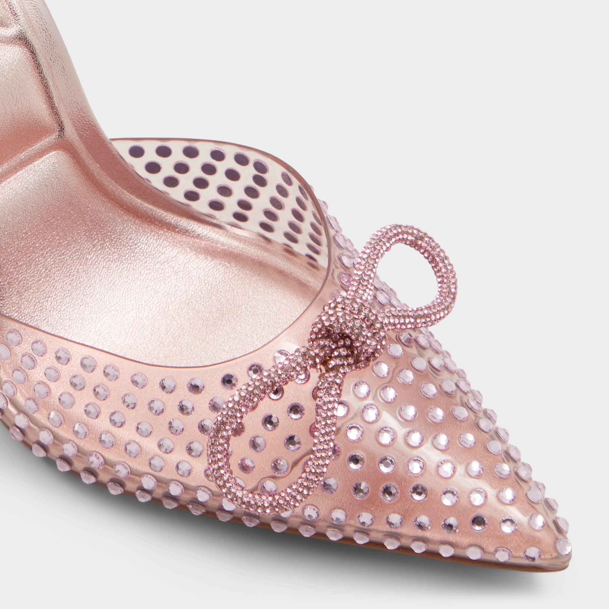 ALDO Tenzin sandales roses strass talon aiguille