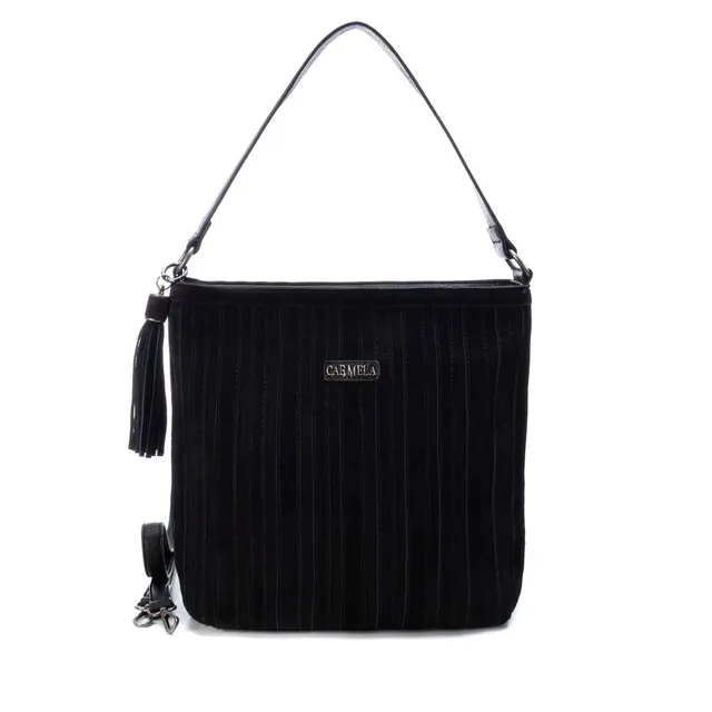 Carmela 18600801 sac femme noir cuir 32 cm