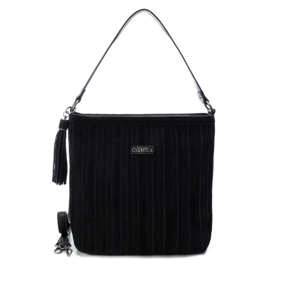 Carmela 18600801 sac femme noir cuir 32 cm