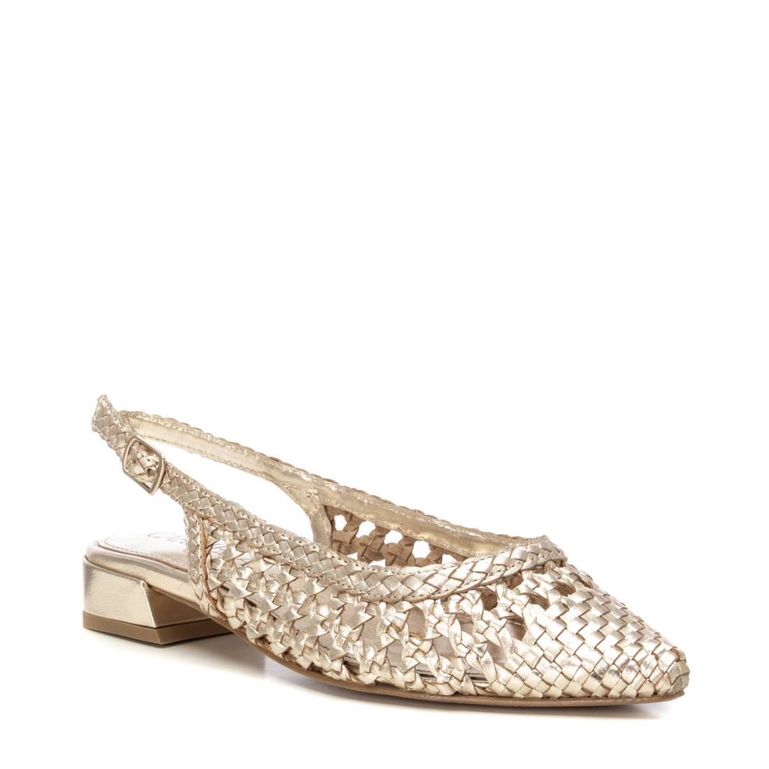 Carmela 16218306 ballerines cuir doré à bride