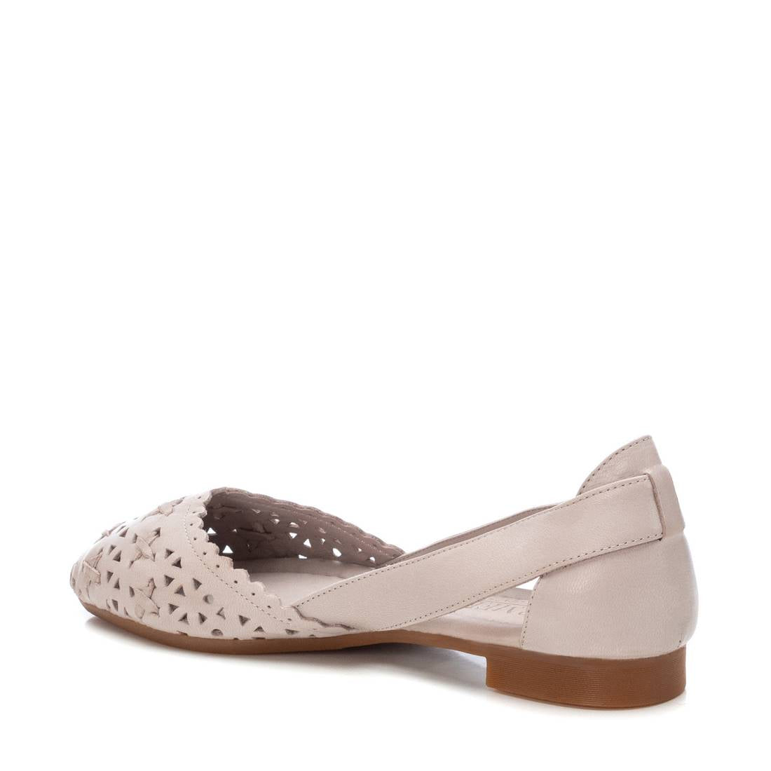 Carmela 16067201 ballerine cuir blanc ajouré plat