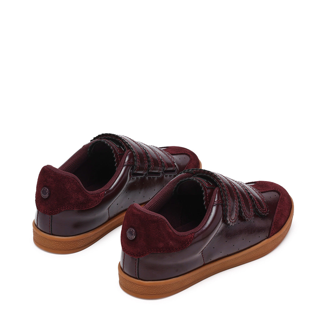 Steve Madden Daybreak baskets femme bordeaux verni