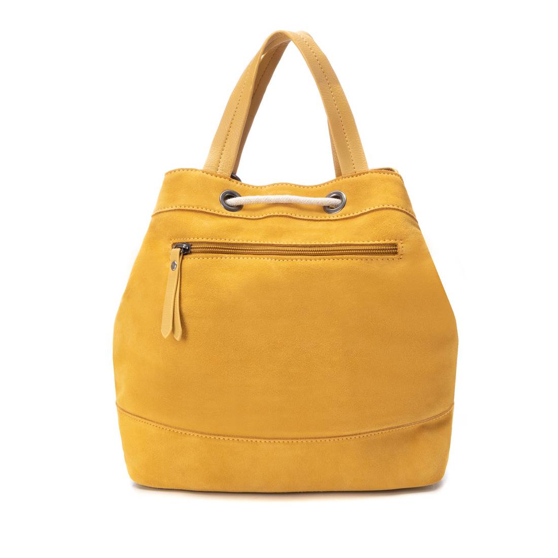 Carmela 18604304 bandoulière femme cuir jaune 29 cm