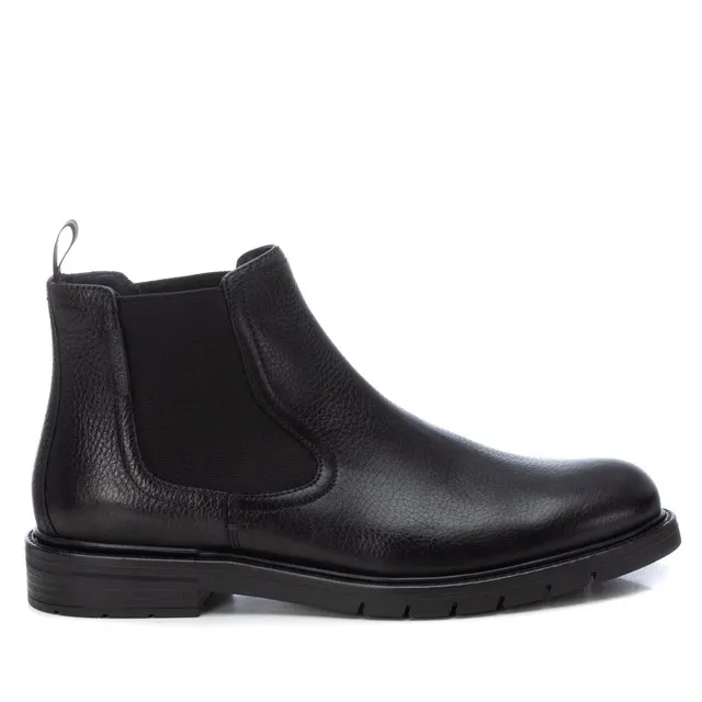 Carmela 16174902 bottines homme noir cuir chelsea