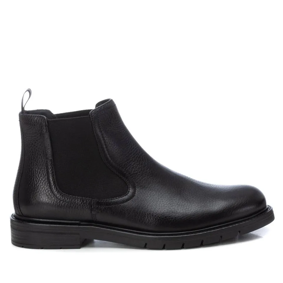 Carmela 16174902 bottines homme noir cuir chelsea