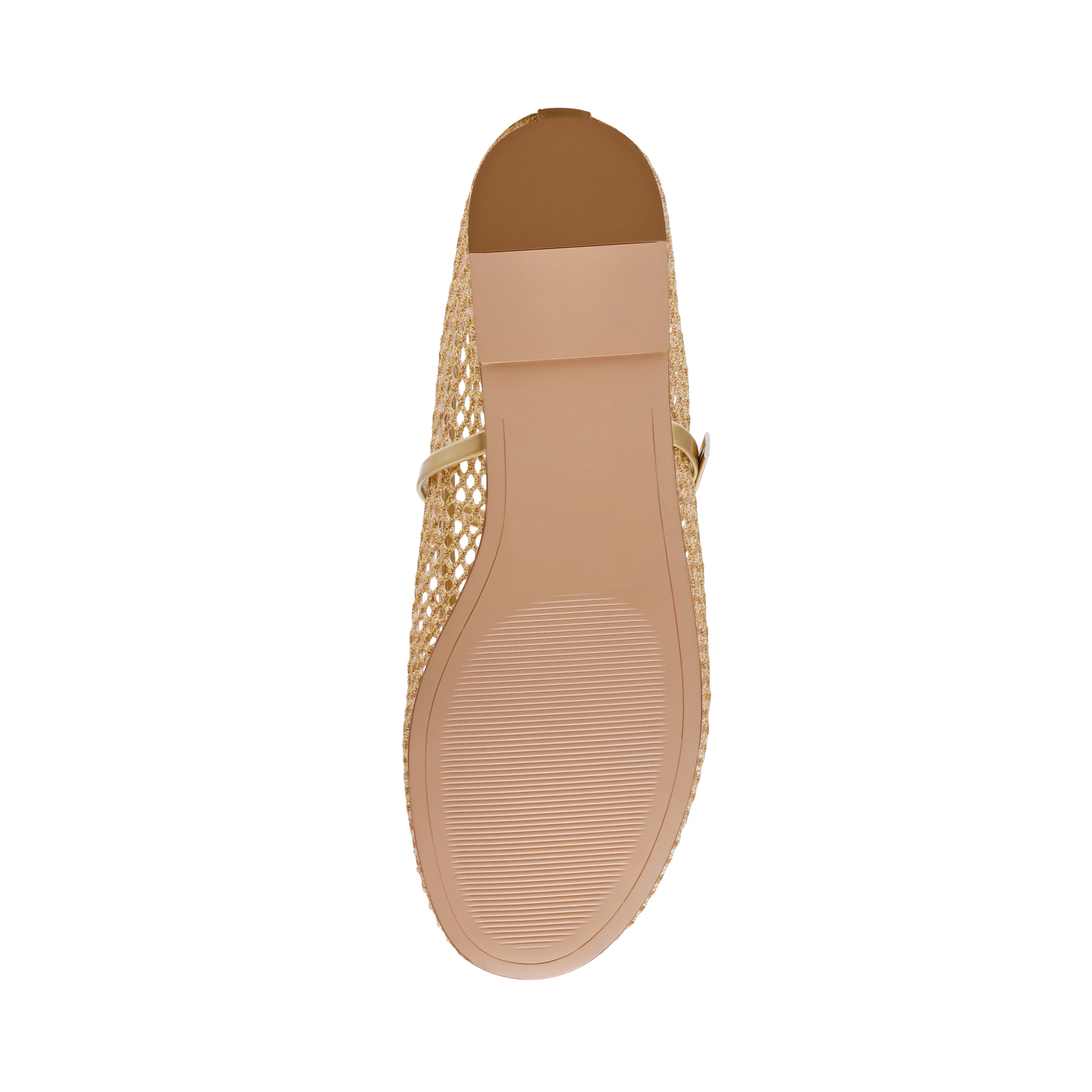 Steve Madden Mags ballerines dorées mesh boucle