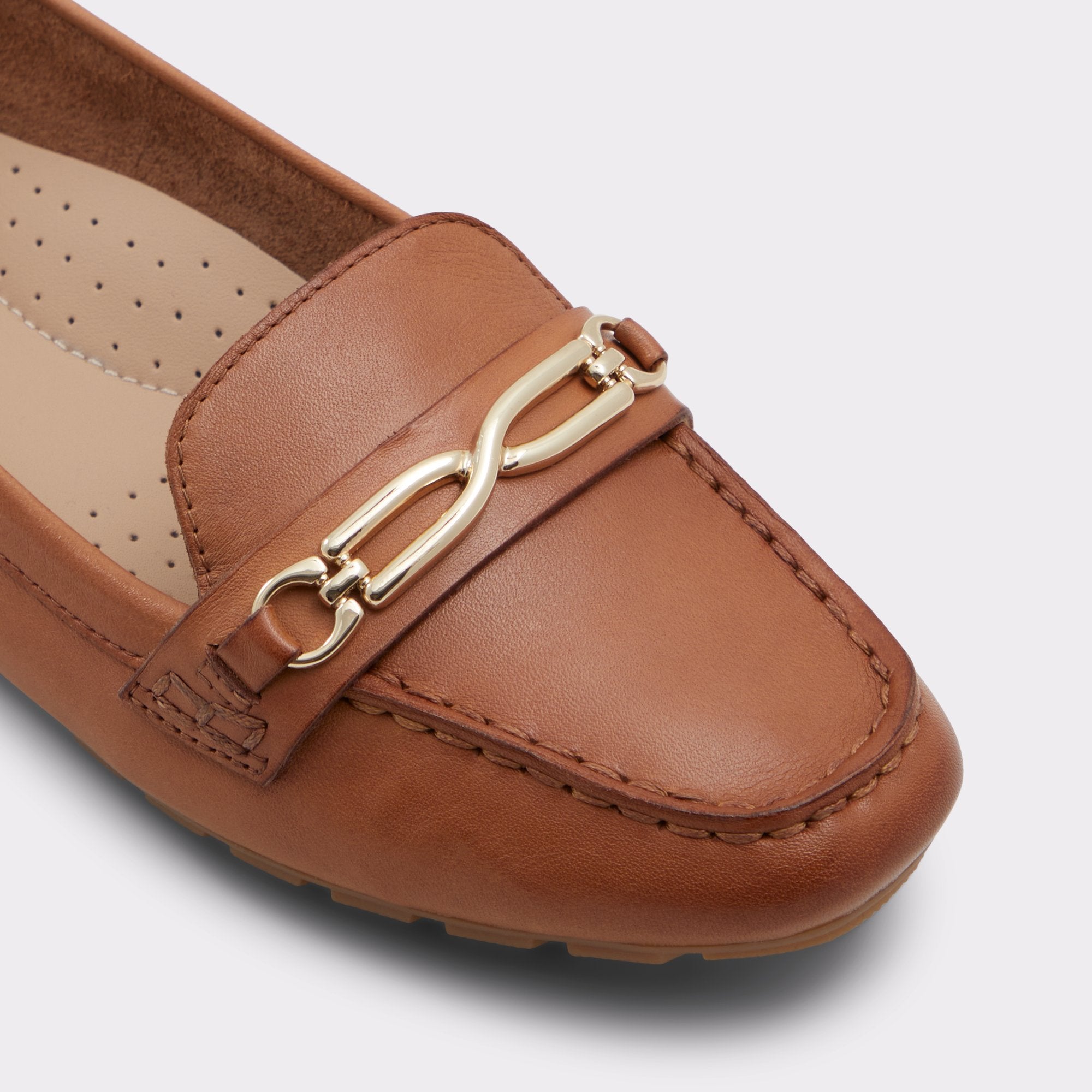 ALDO Bagdish mocassins marron métal