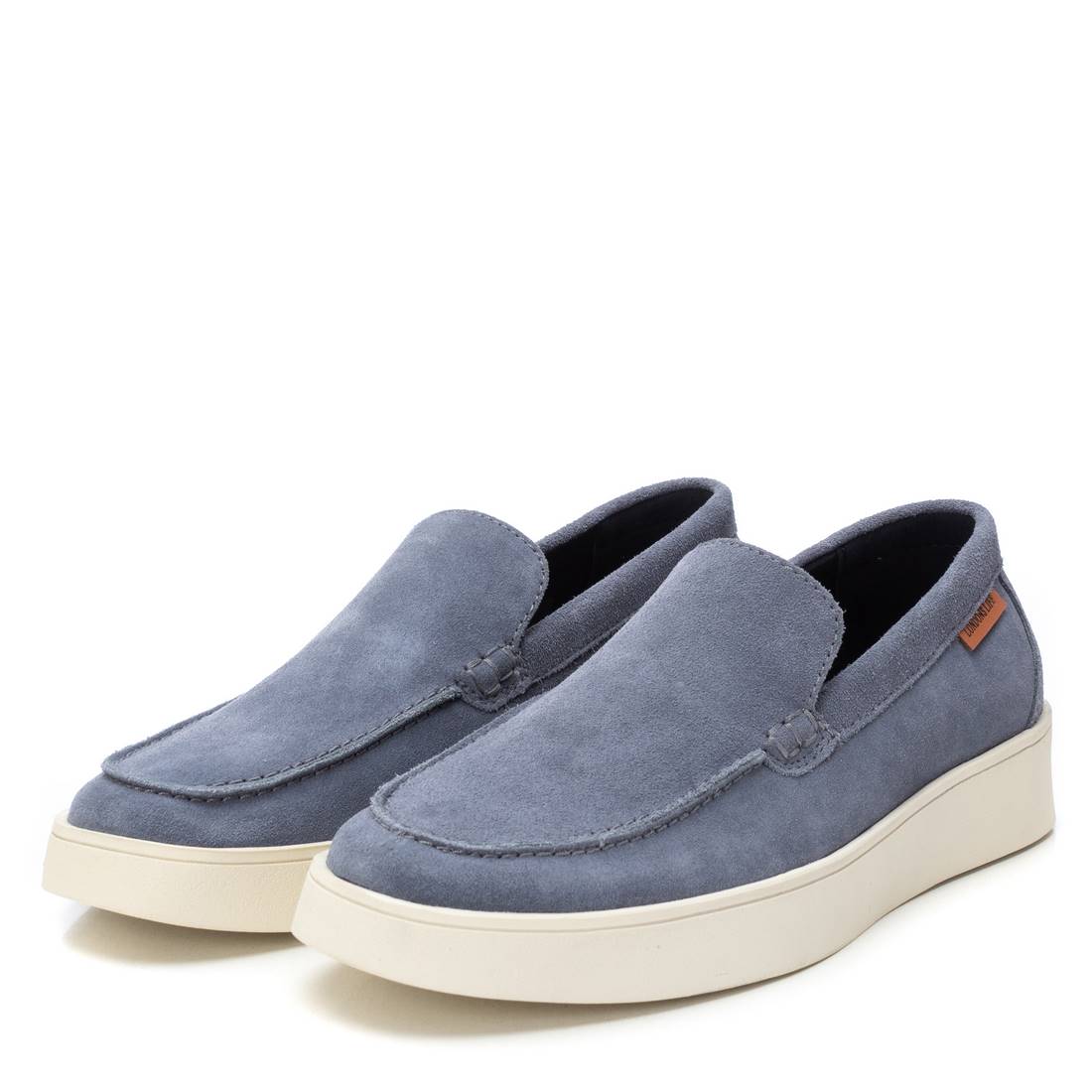 Carmela 16214303 mocassin homme bleu marine cuir suède