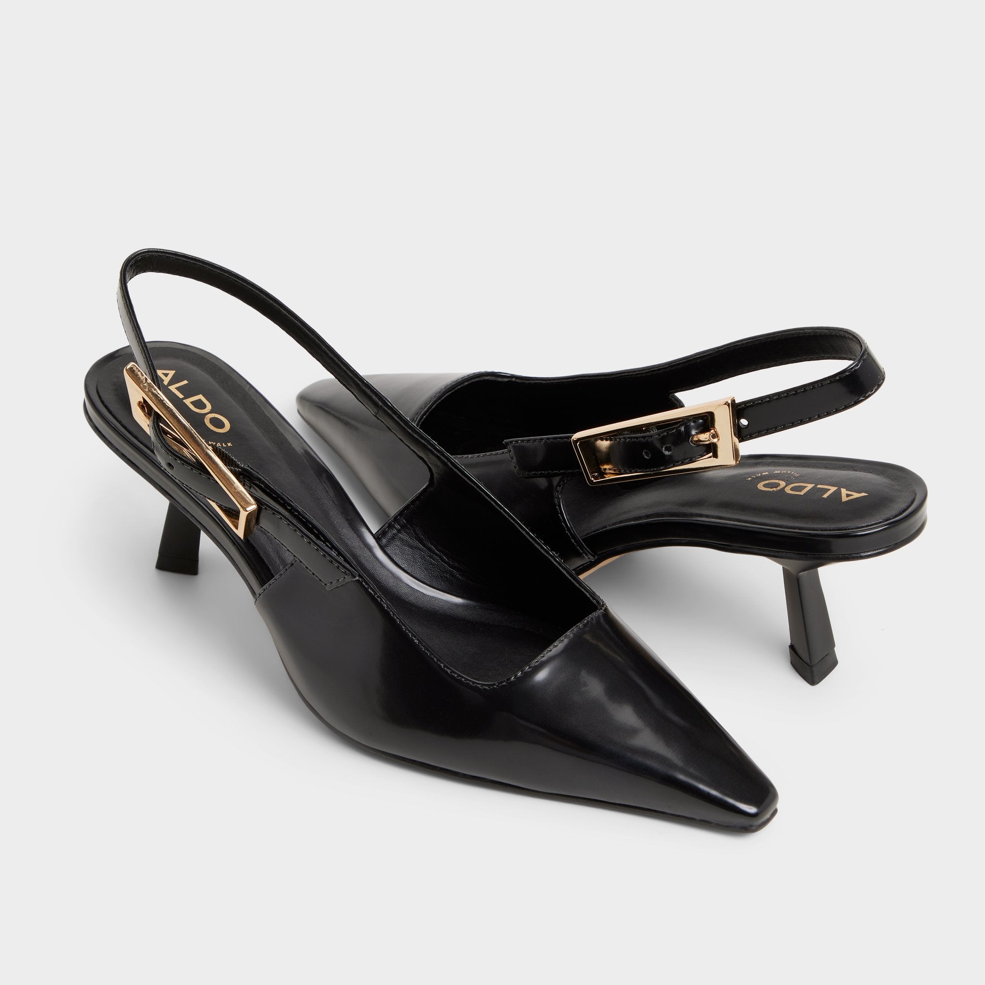 ALDO Nealie slingback verni talon kitten noir