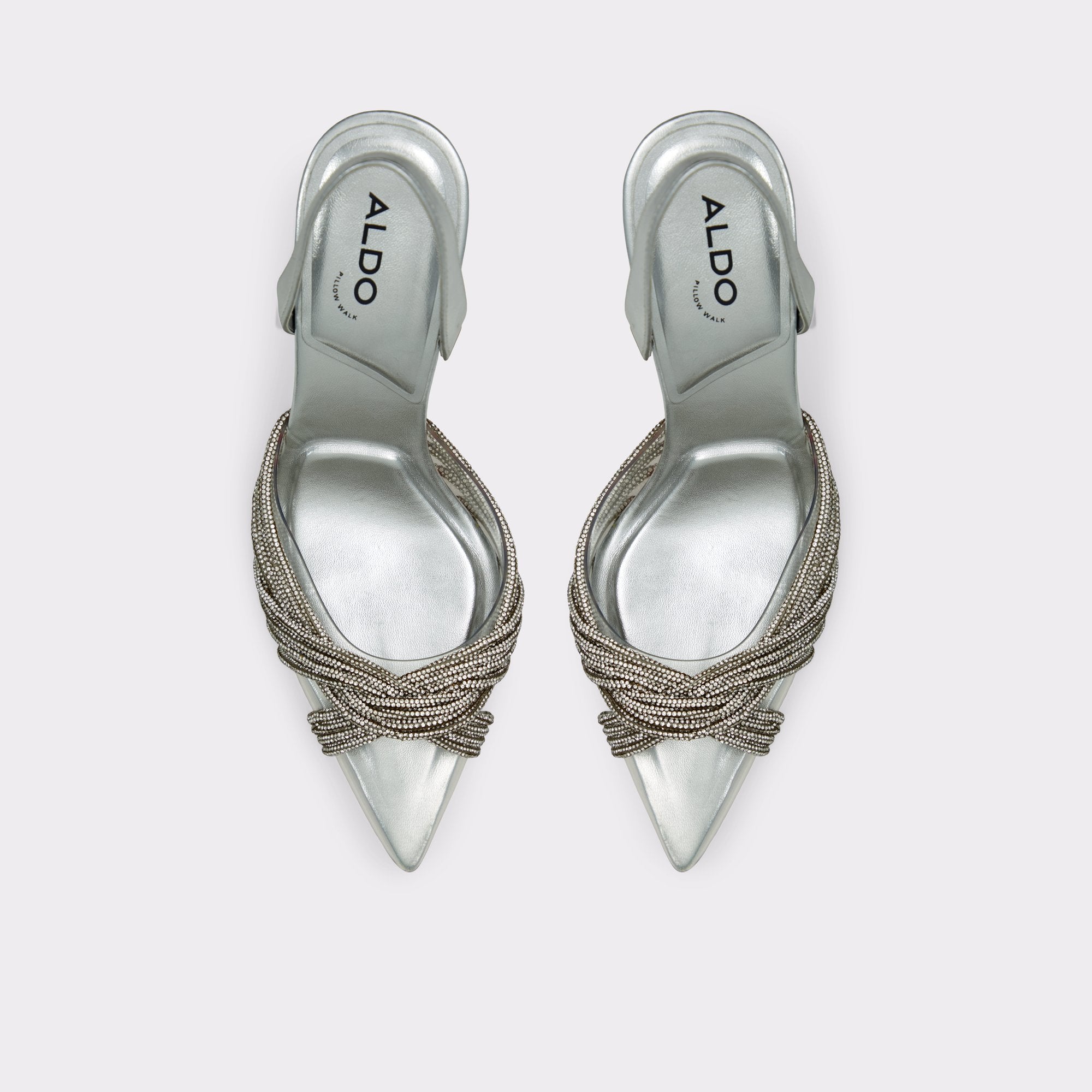 ALDO Thubeth escarpins femme argent strass