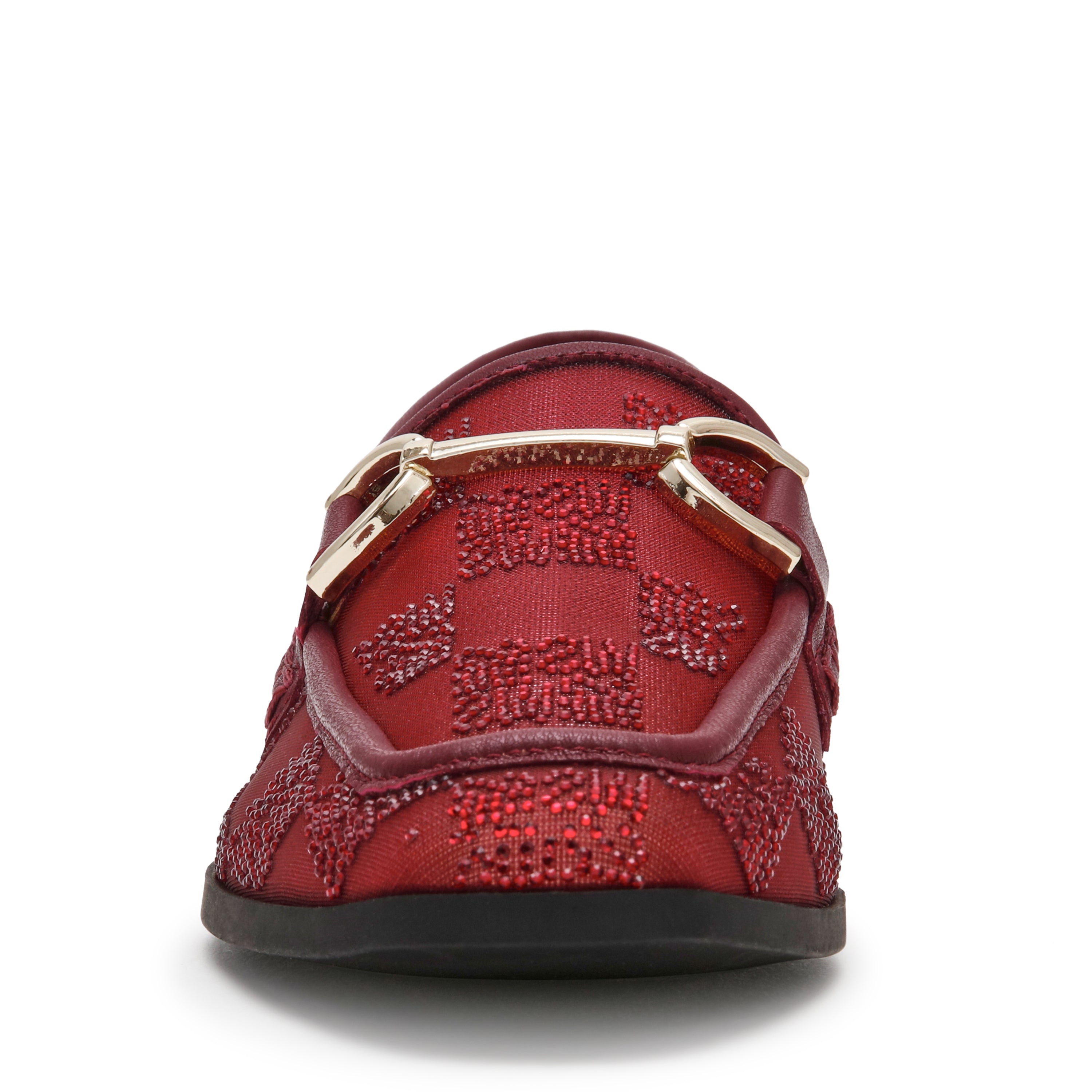 Steve Madden Cityhall mocassins cerise plat