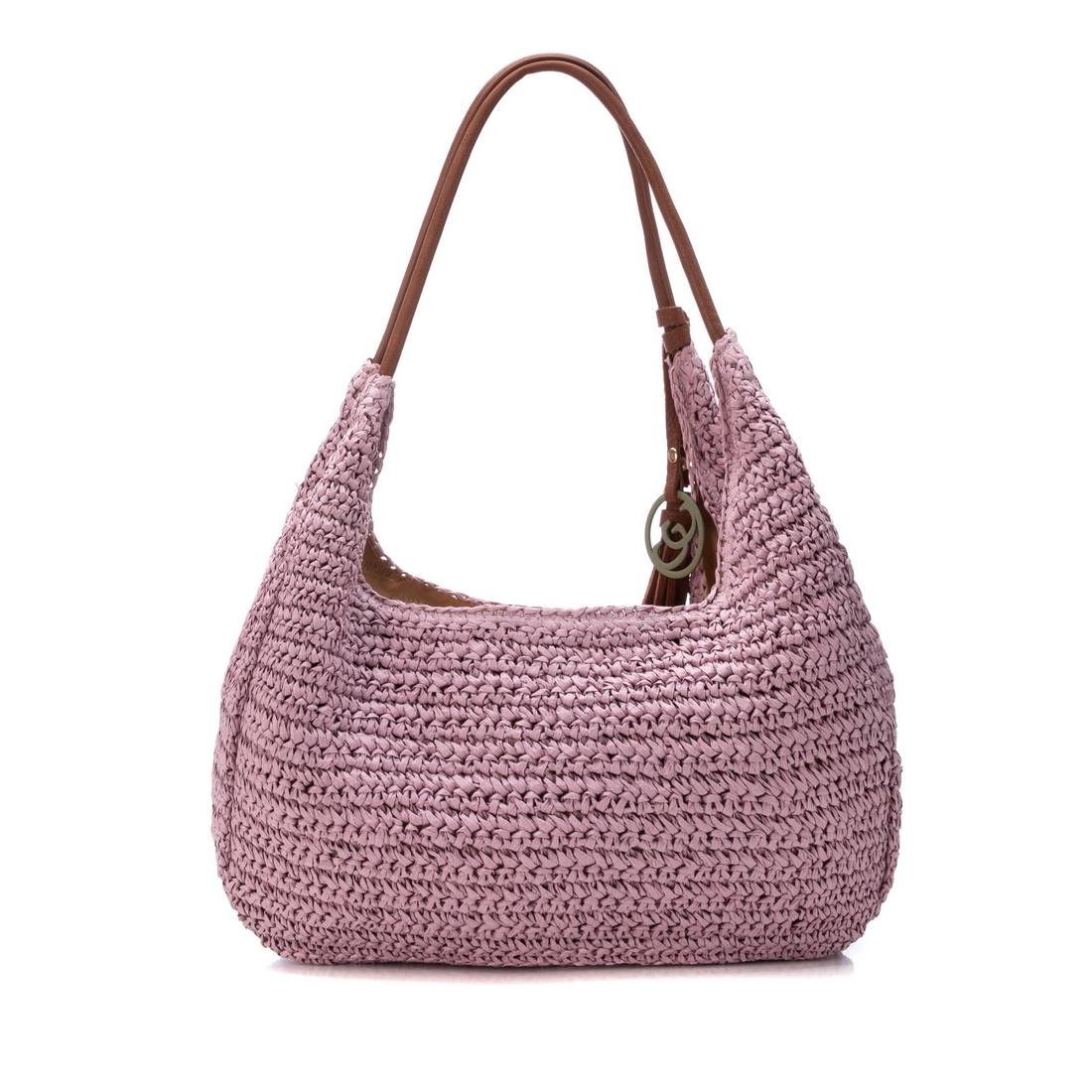 Carmela 18610403 sac femme violet raphia épaule