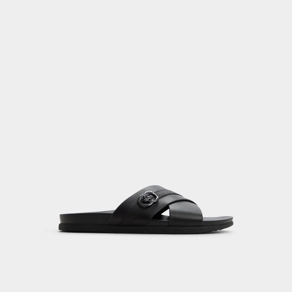 ALDO Mendel sandales femme noires plates
