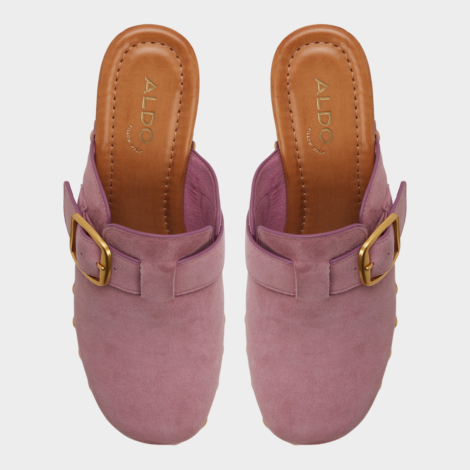 ALDO Miloria escarpins roses à talon sabot