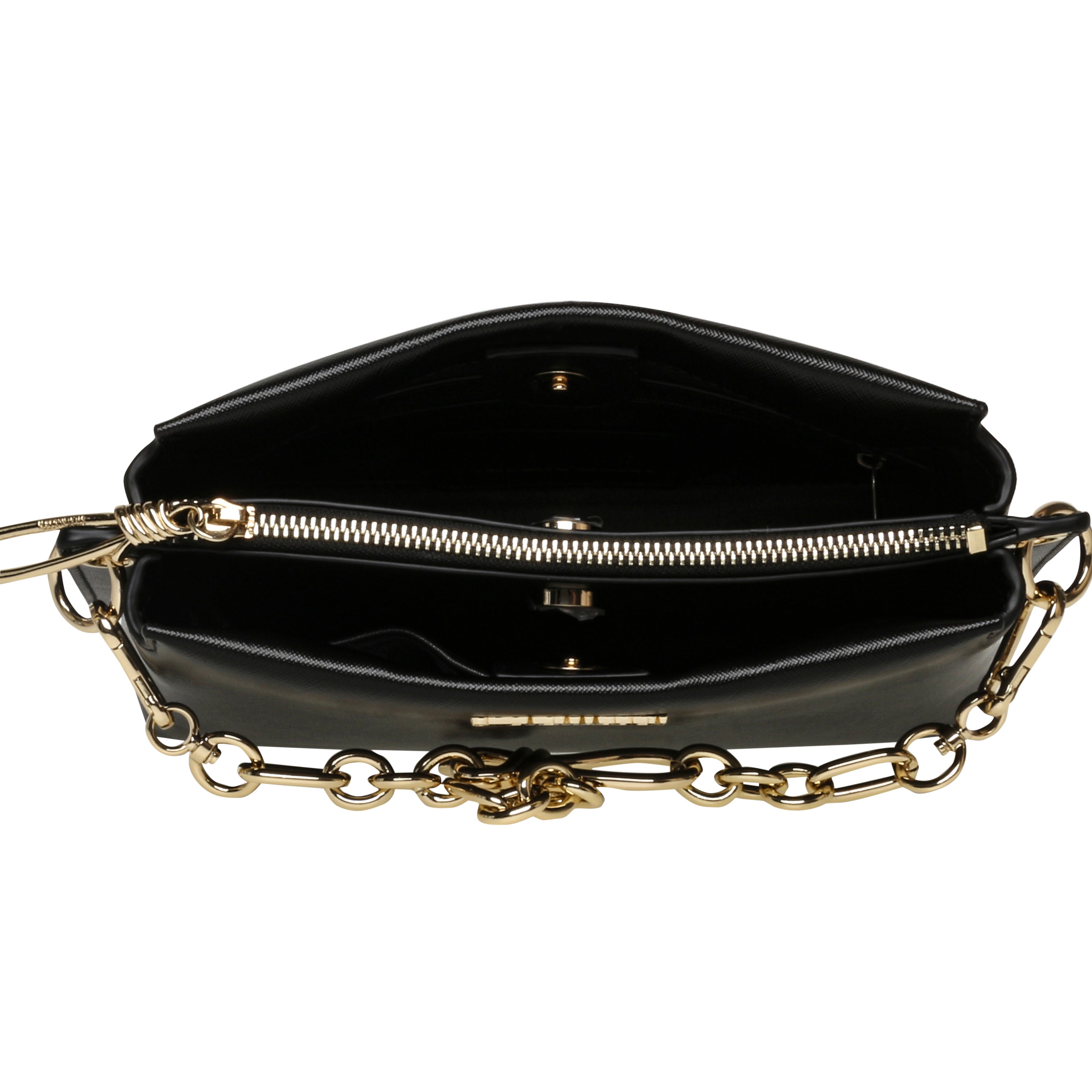 Steve Madden Bross sac bandoulière noir doré