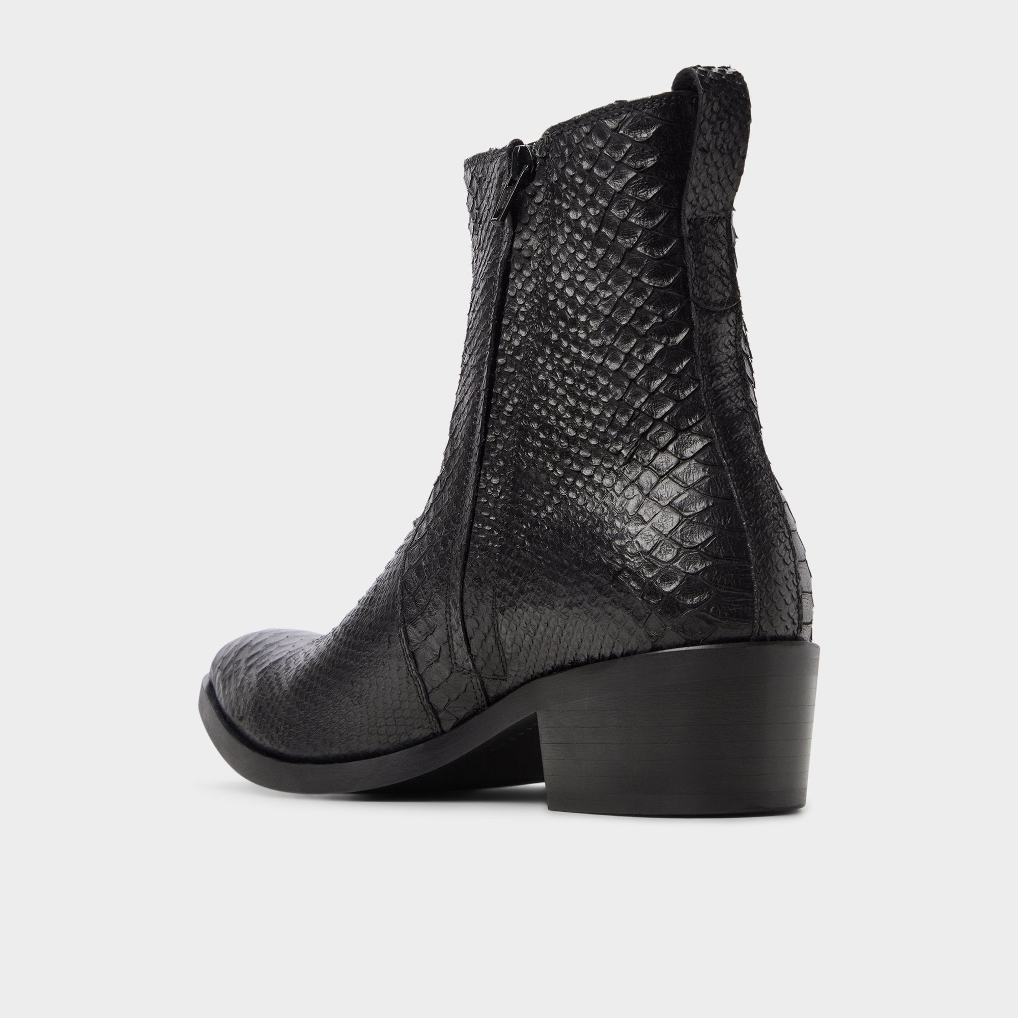 ALDO Mavrik bottes western noires serpent