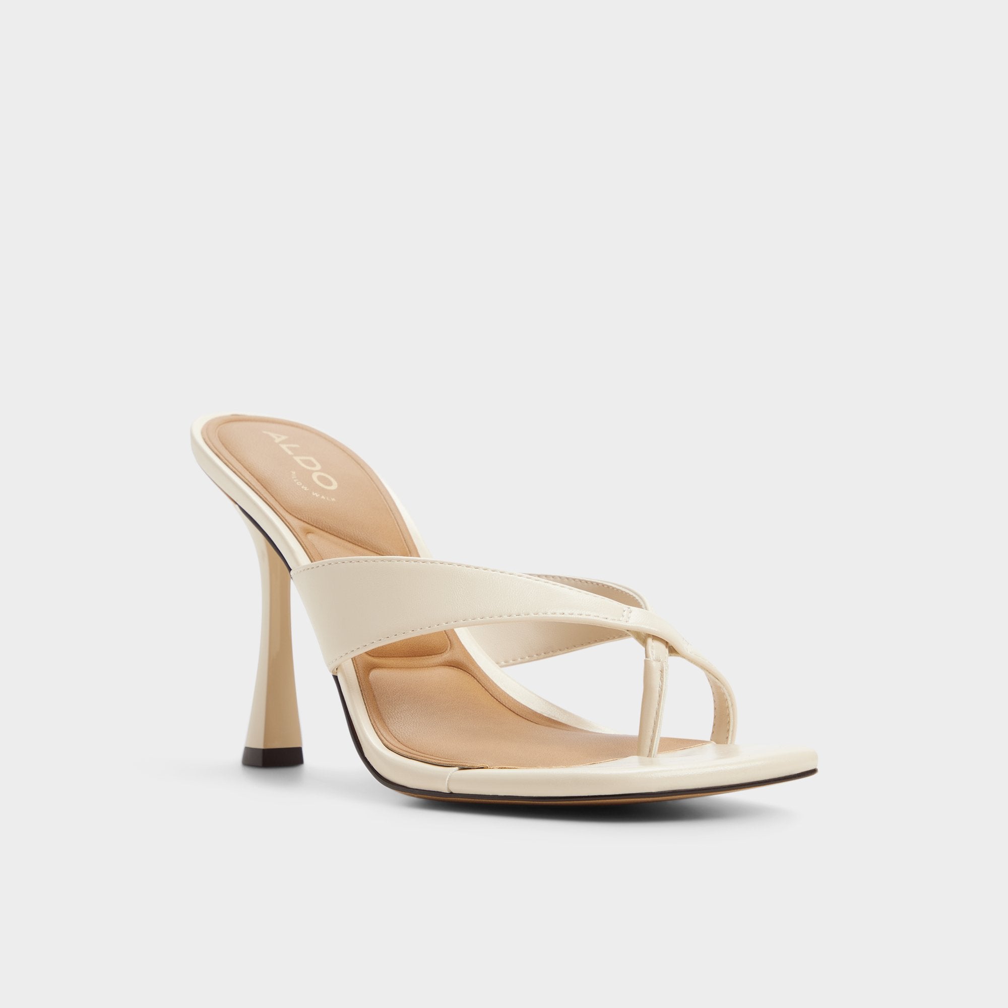 ALDO Haayssie bottes blanches femme talon