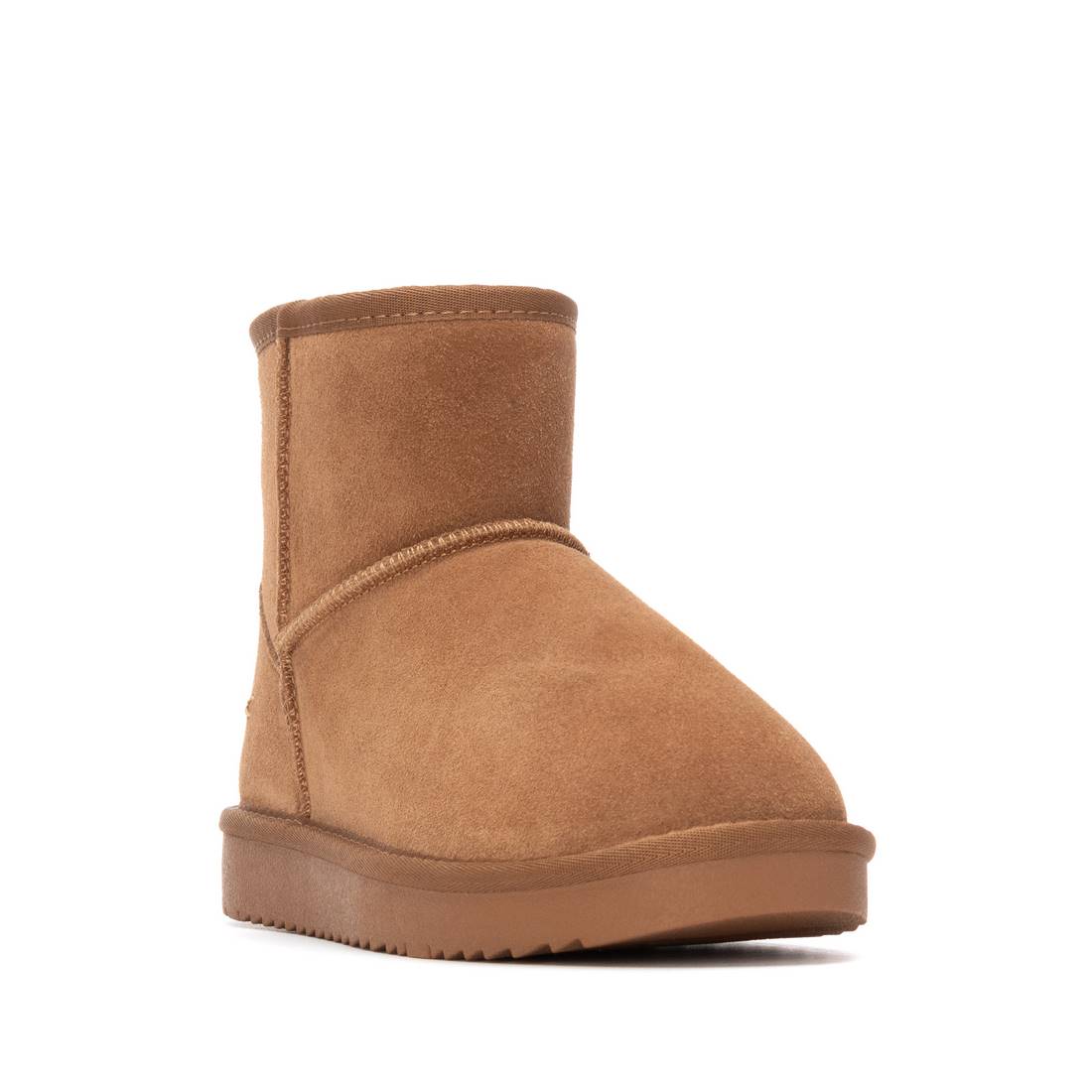 Carmela 16263402 bottine femme camel serraje fourrée