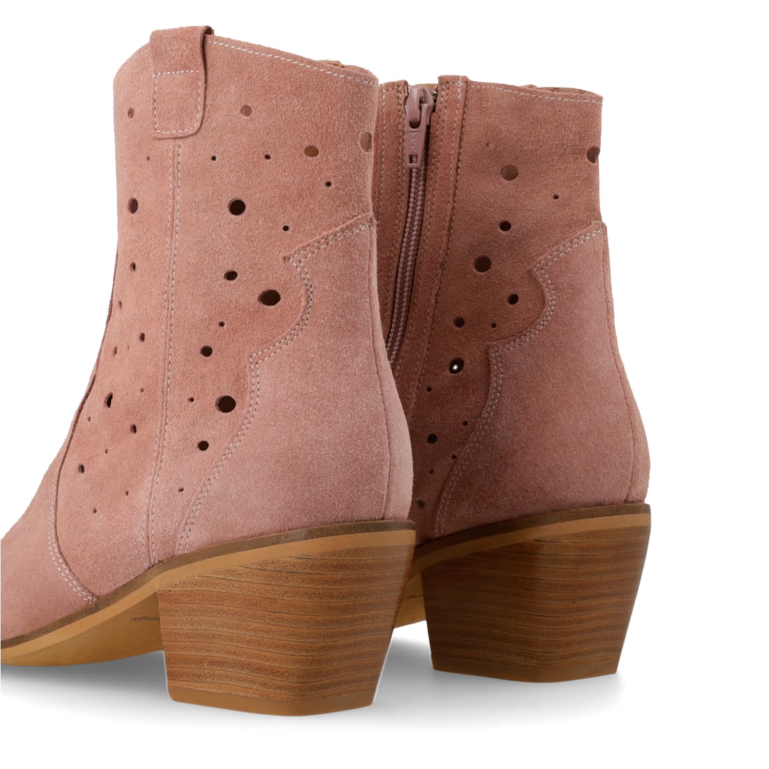 Lodi Porturi bottines roses femme cuir