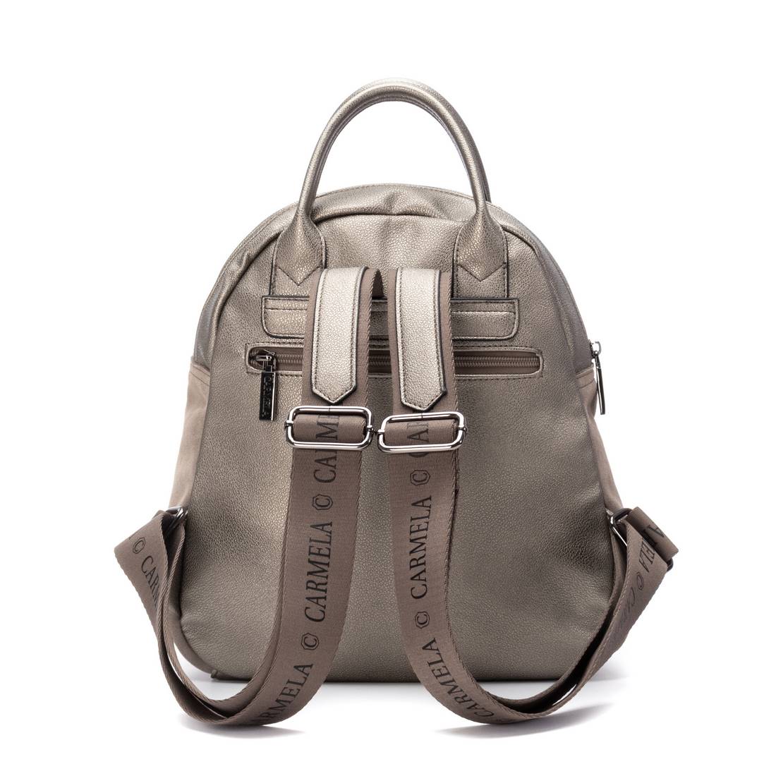 Carmela 18616403 sac à dos femme gris 33 cm simili