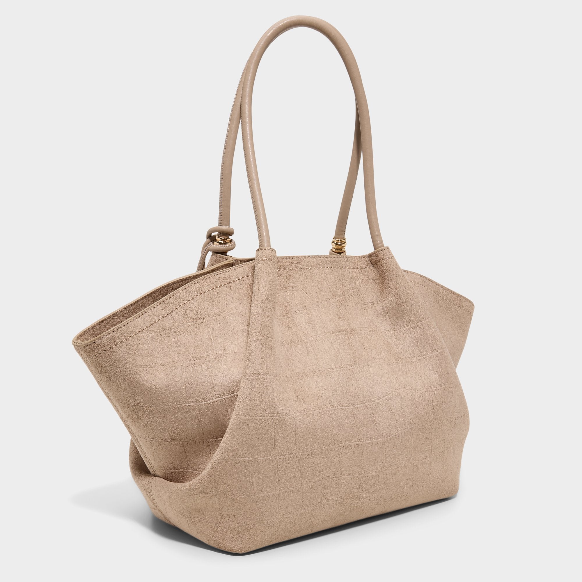 ALDO The Power Tote sac cabas beige effet croco