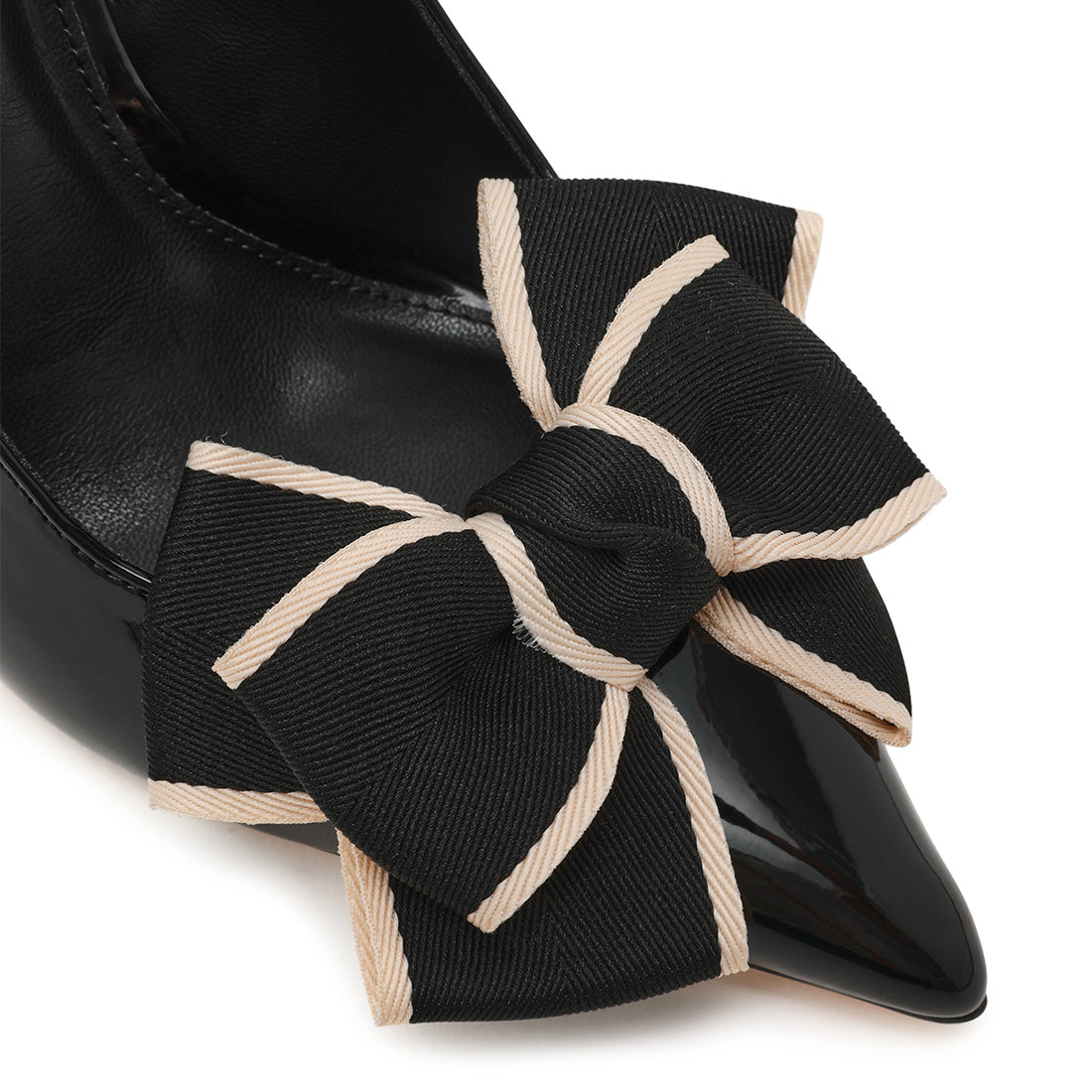 Steve Madden Balina escarpin noir verni slingback