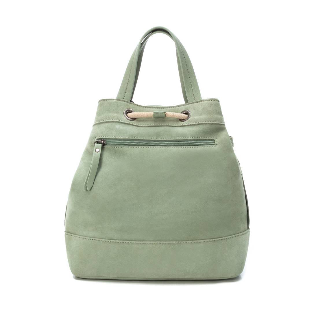 Carmela 18604305 sac bandoulière vert toile suède