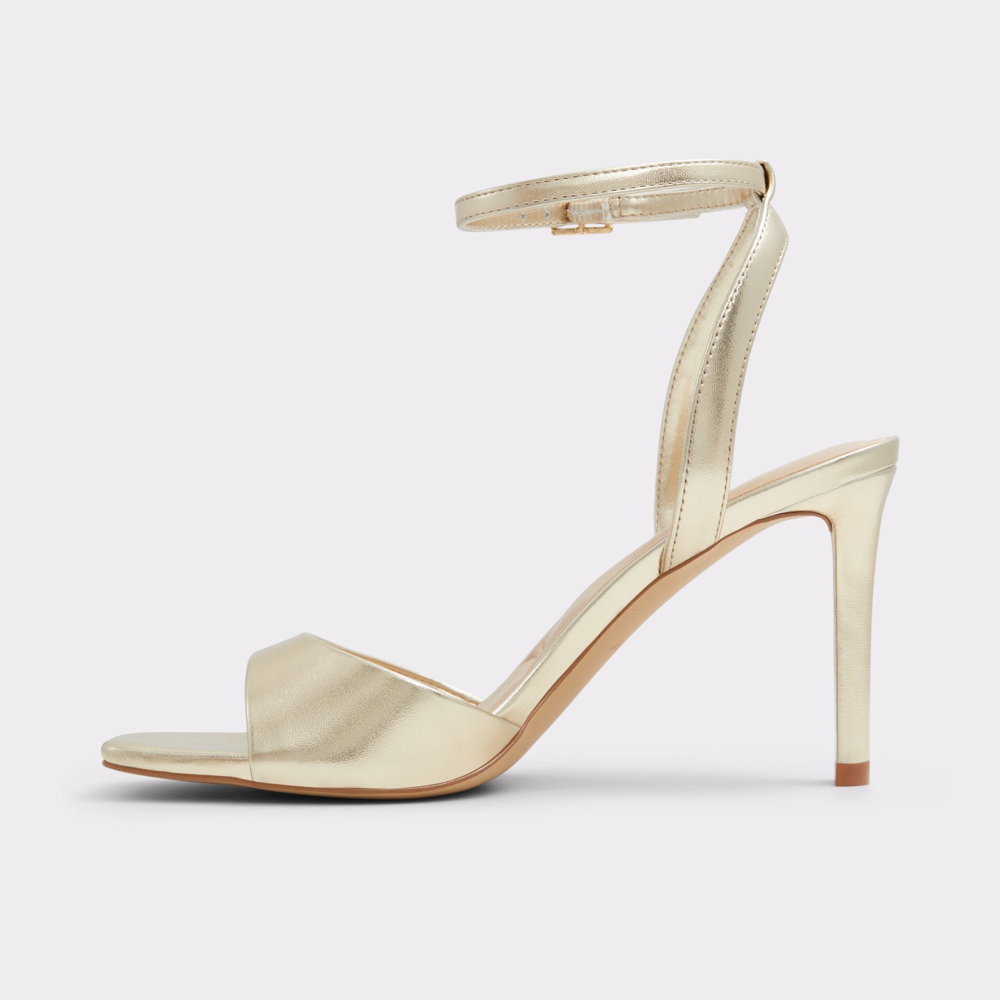 ALDO Sake sandales talon doré métallisé