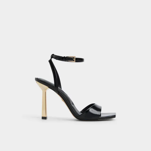 ALDO Illustrious sandales à talon noires à brides