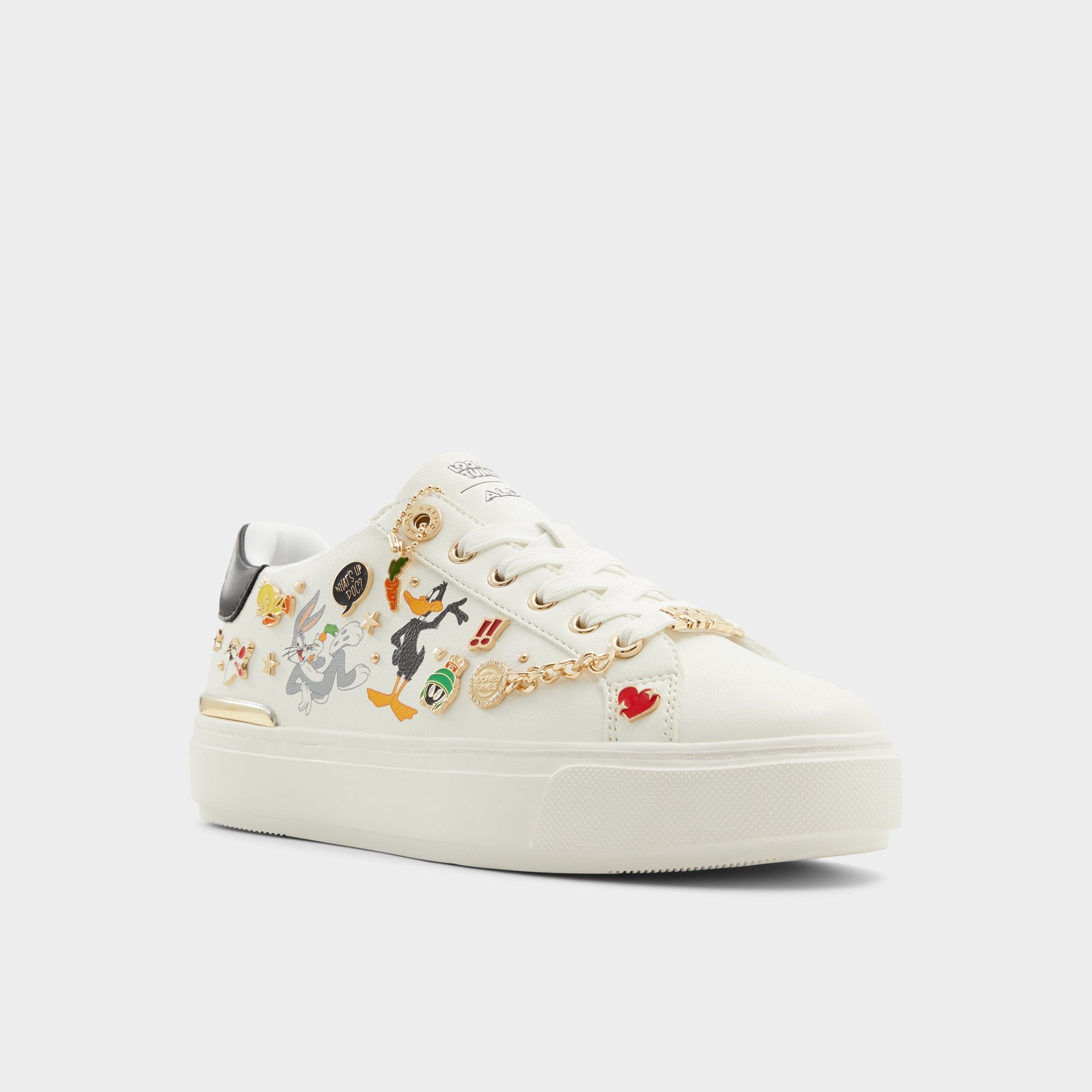 ALDO Ltlowtoppins sneakers plateforme blanche
