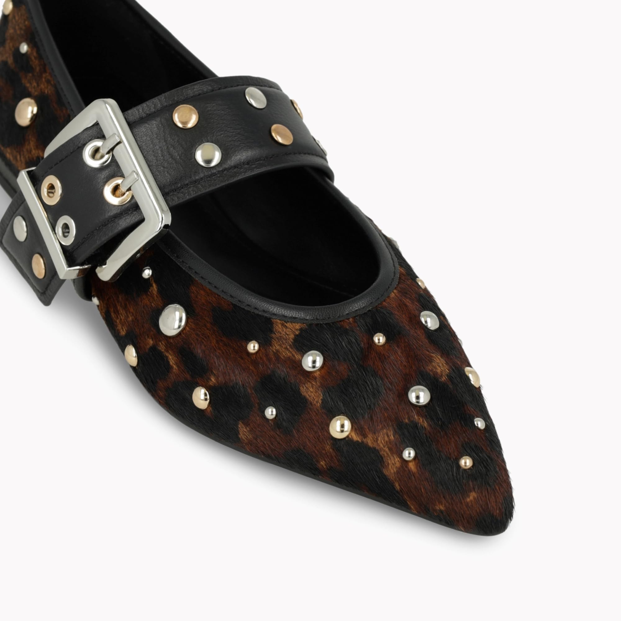 LODI A-ISQ5670P ballerines imprimé animal cuir plat