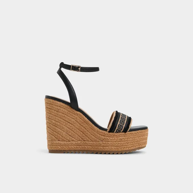 ALDO Aberitram espadrilles compensées tressées