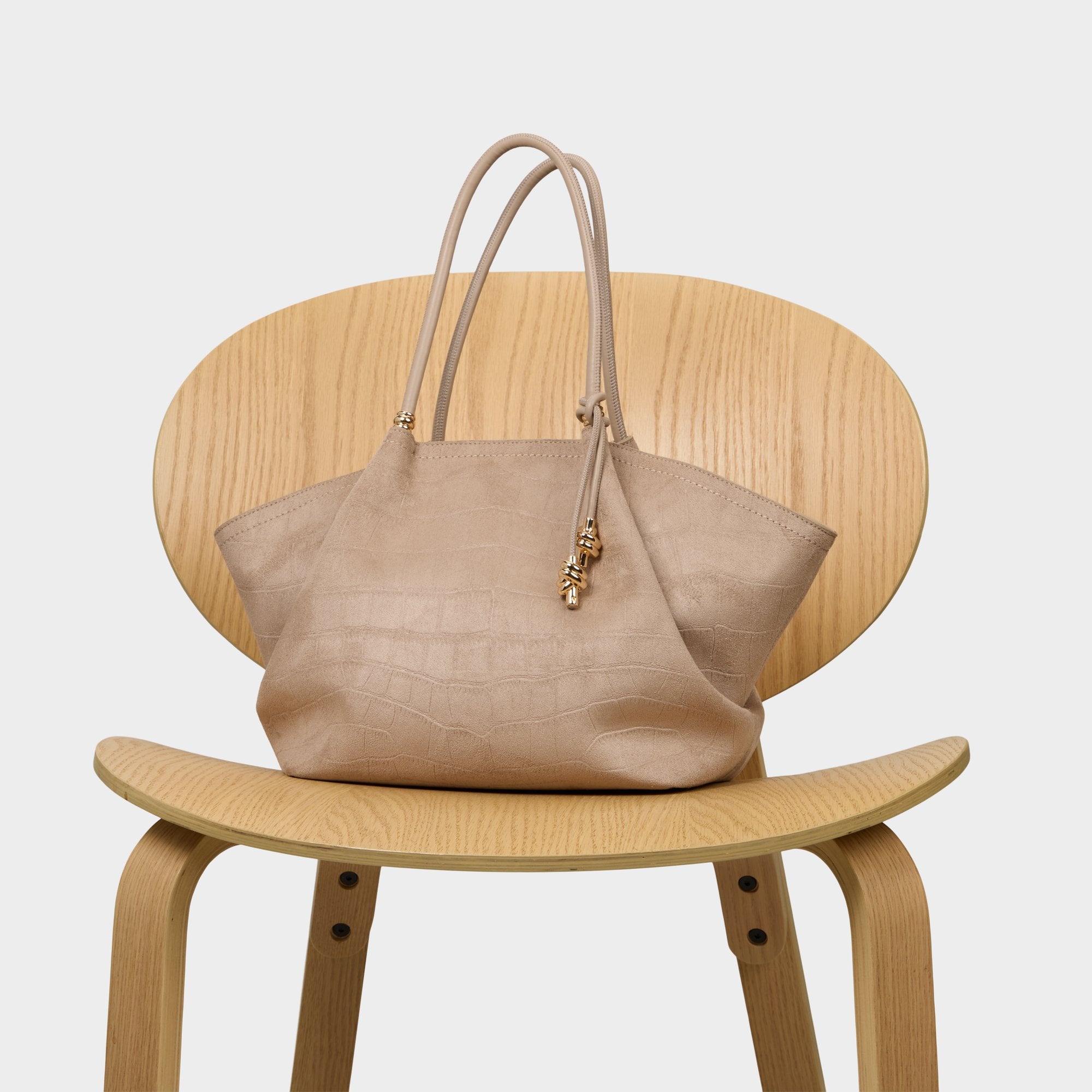 ALDO The Power Tote sac cabas beige effet croco