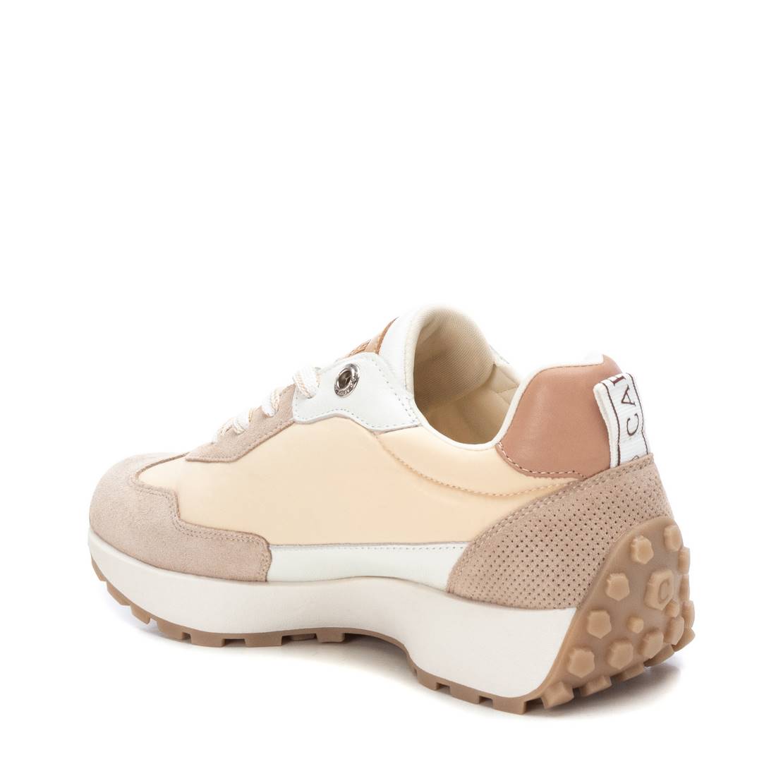 Carmela 16066405 sneaker cuir marron pastel