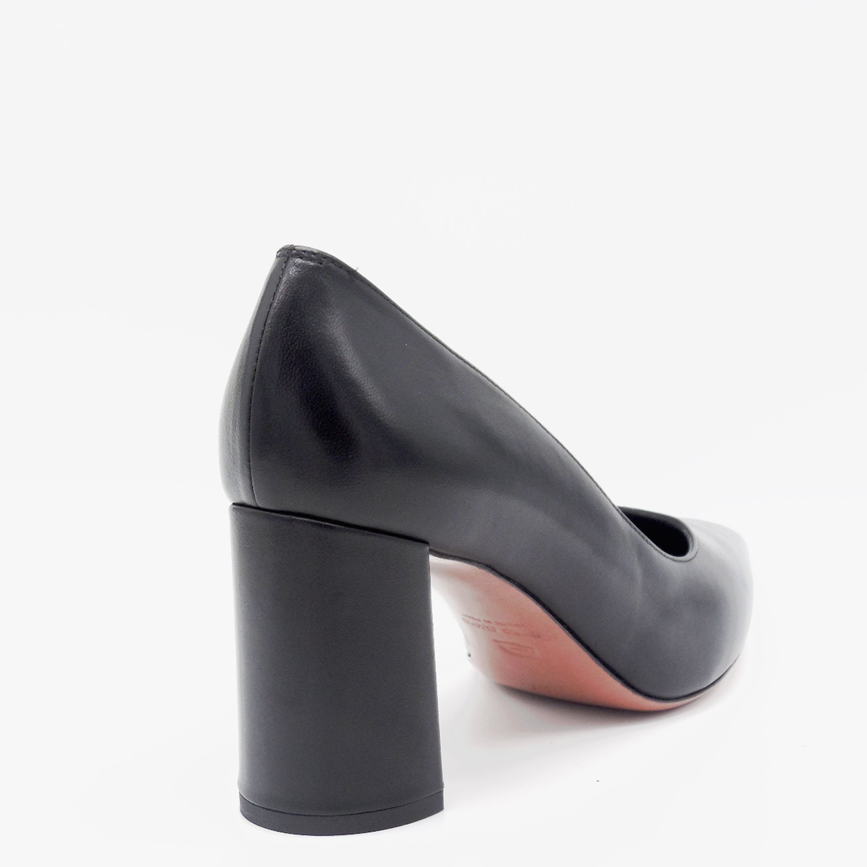 ELATA 19140-2 escarpins cuir noir talon 7,5 cm