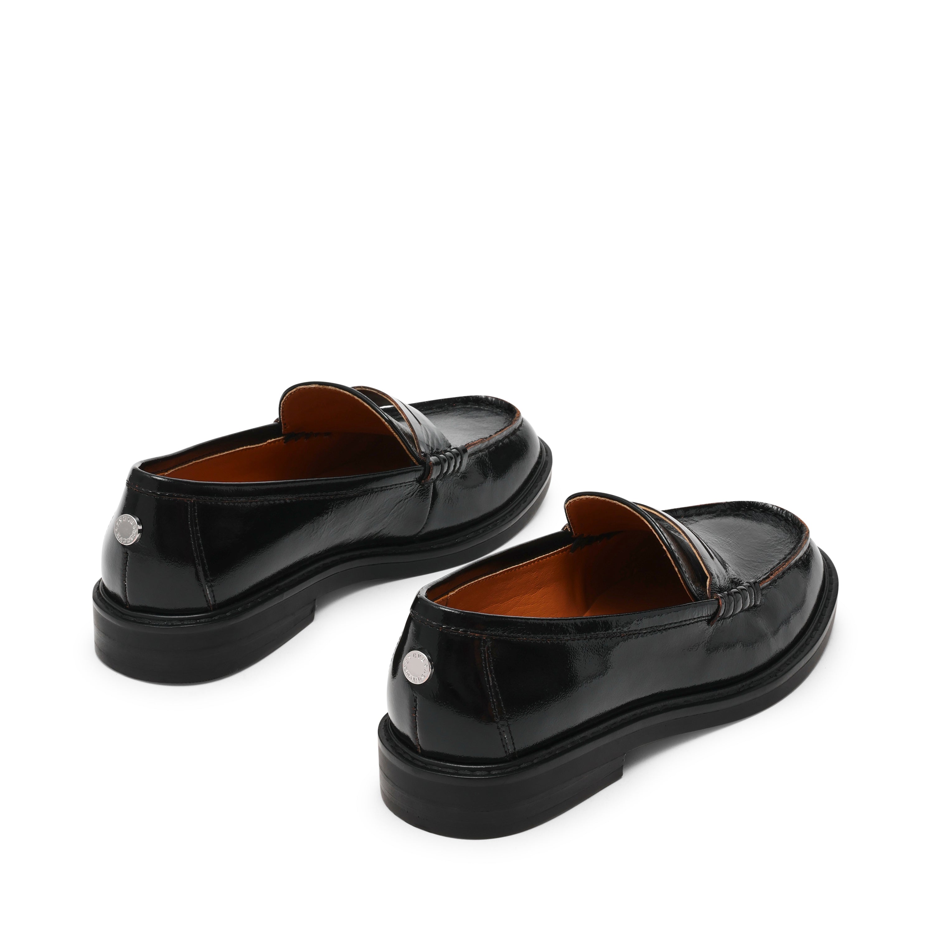 Steve Madden Adison mocassin cuir noir plat 2 cm