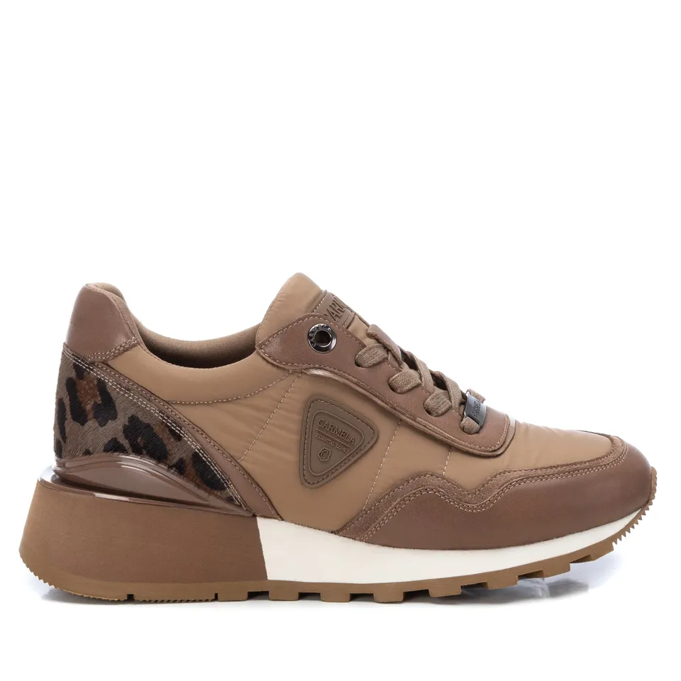 Carmela 160137 16013704 sneaker marron animal print