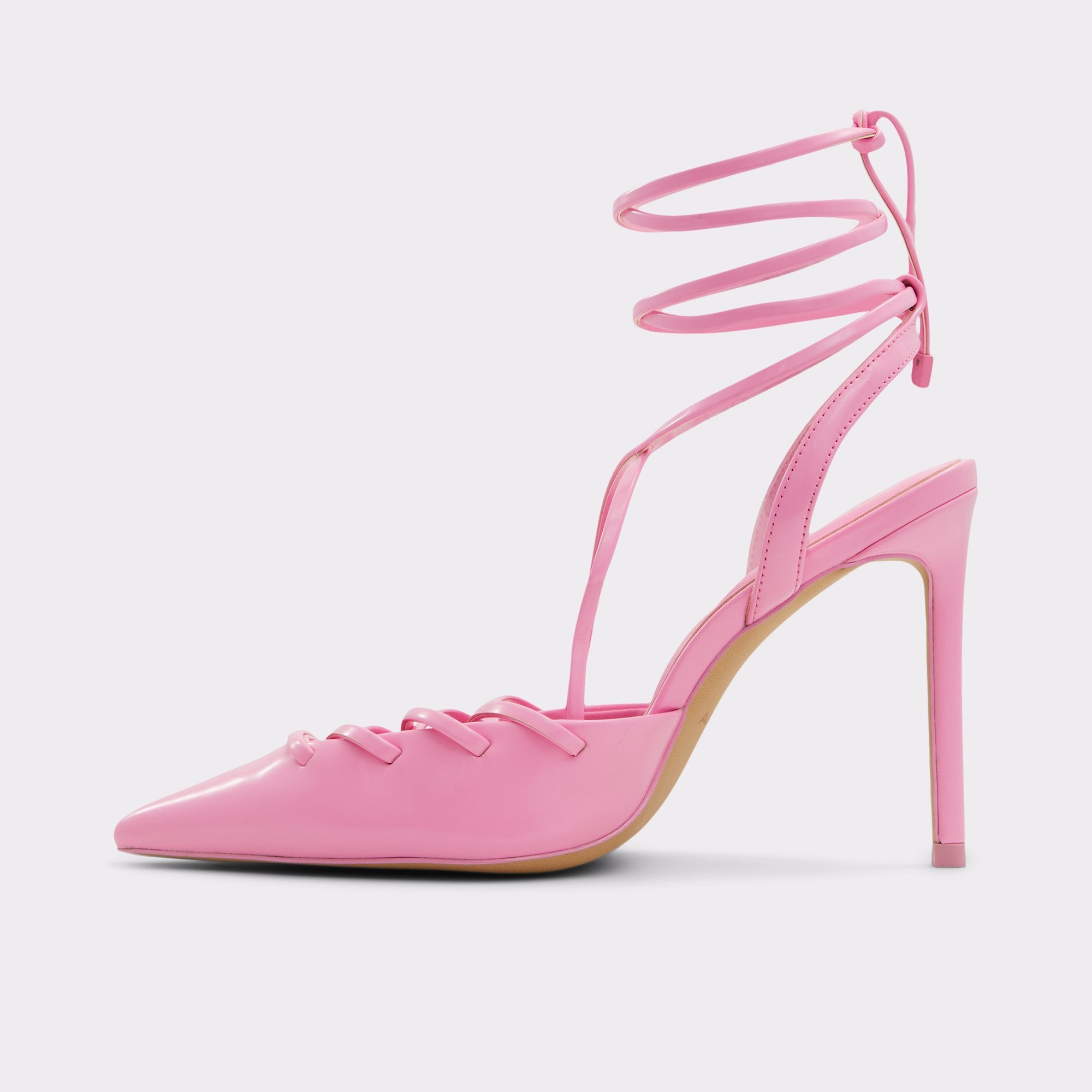 Aldo Maely baskets femme rose sans lacets