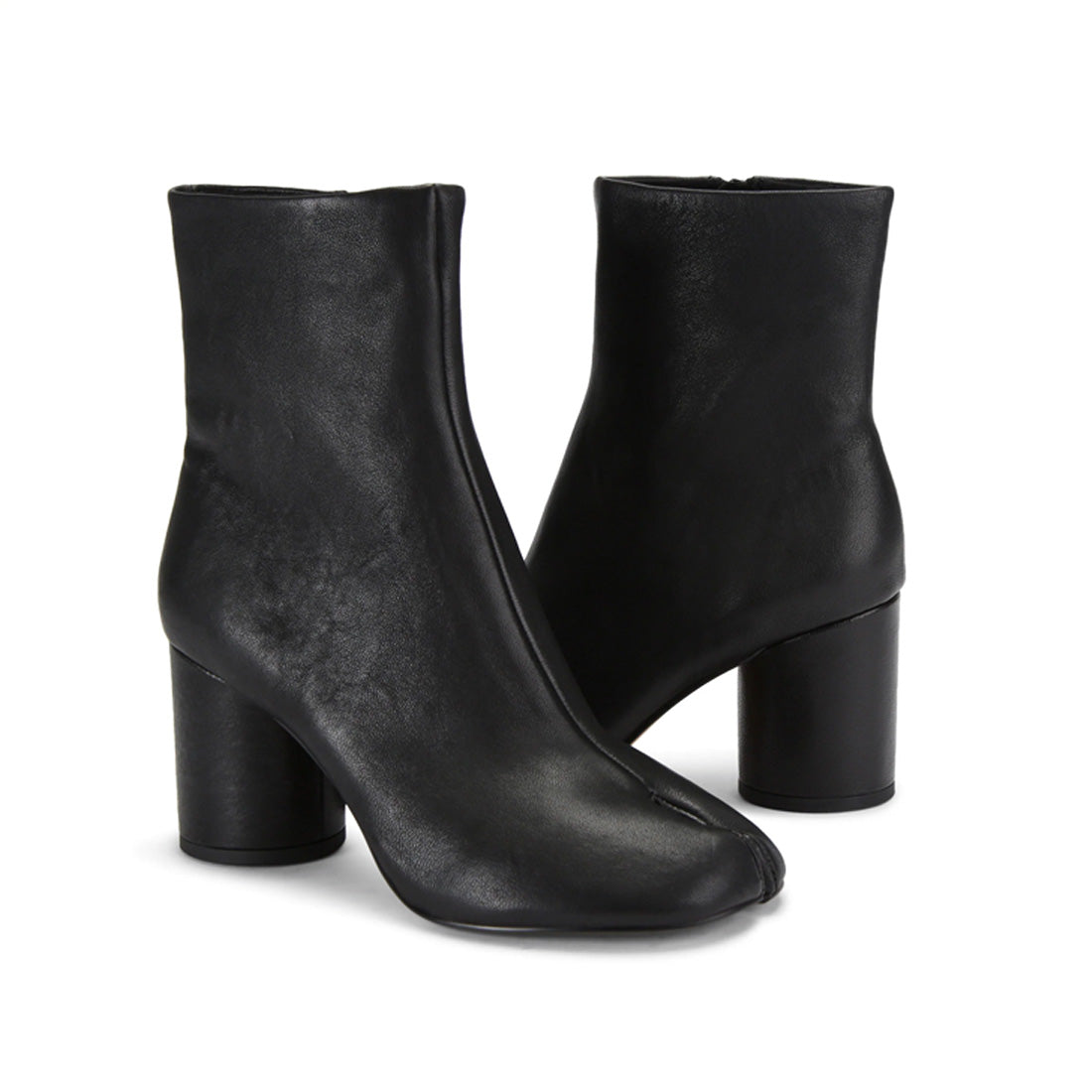 Steve Madden Caro bottes cuir noir talon 8,5 cm