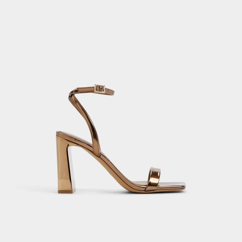 ALDO Azzira sandale à talon femme bronze
