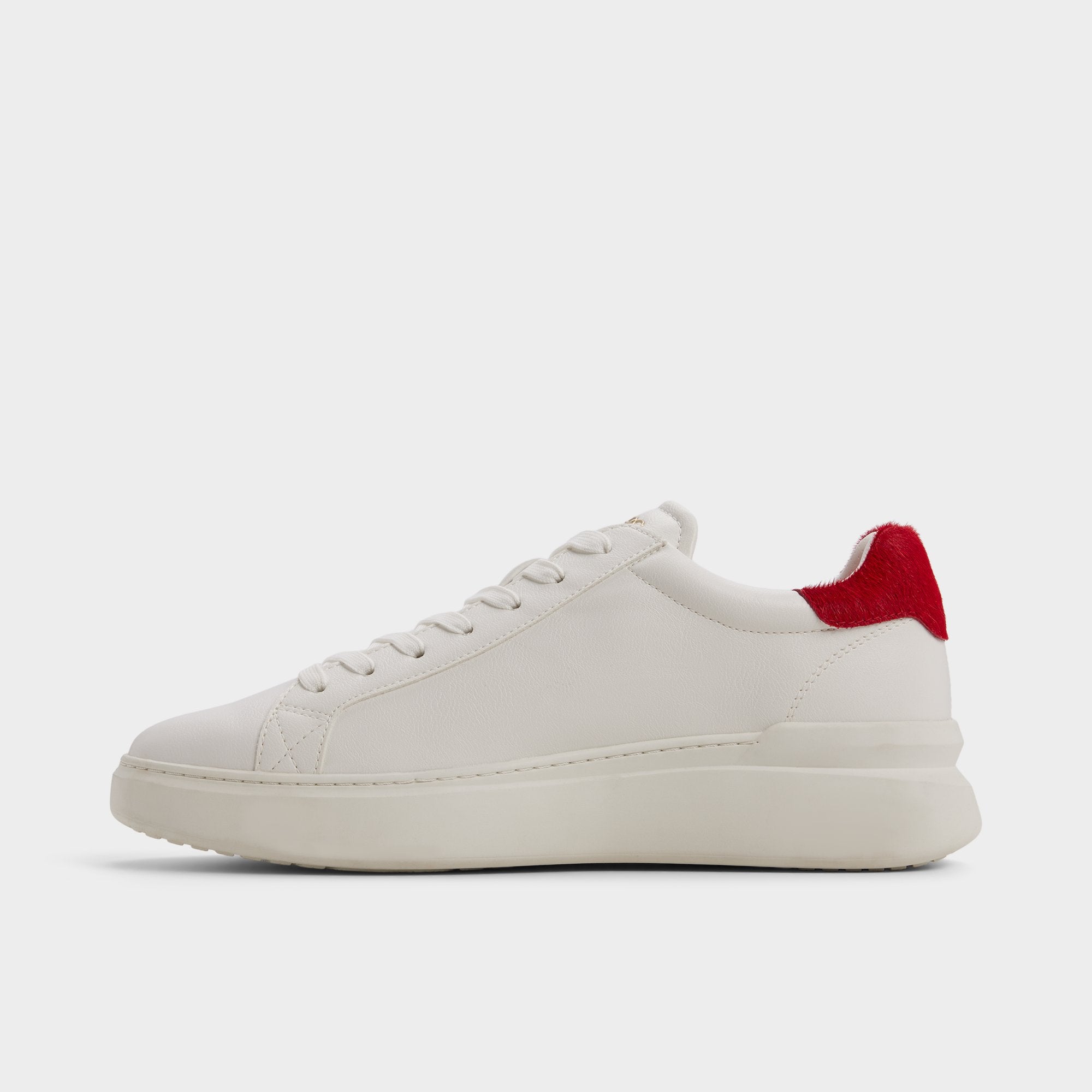 ALDO Rohan baskets basses blanches rouges