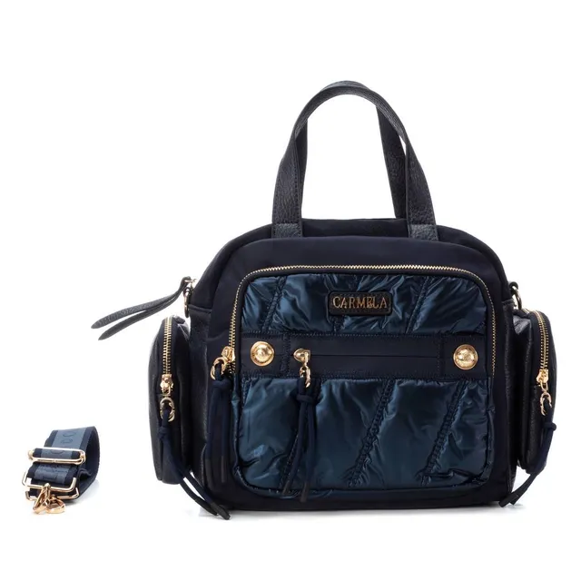 Carmela 18611003 sac bandoulière bleu textile